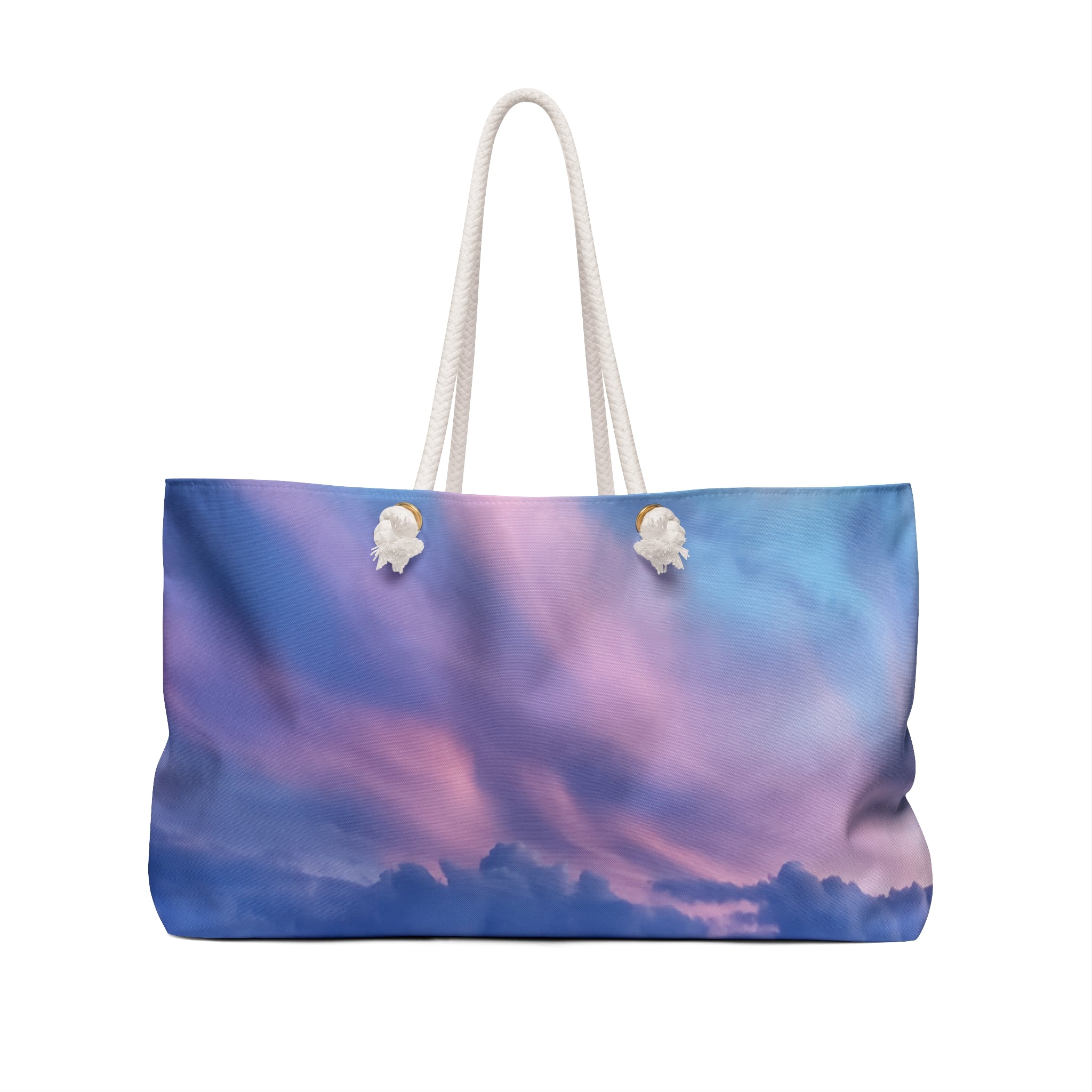Power Manifestation - Dreamy Sunset Weekender Bag - Perfect for Travel & Weekend Getaways