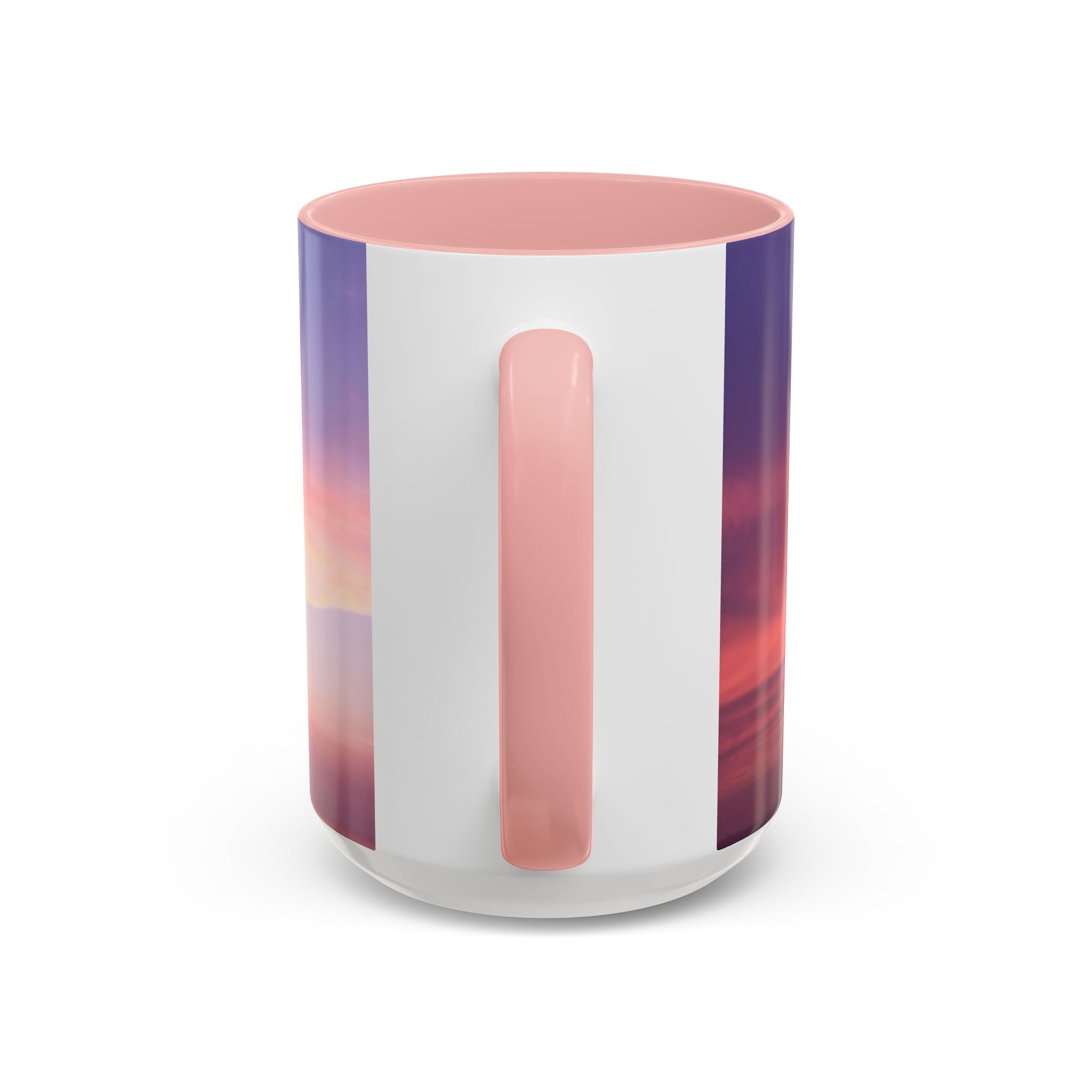 Love Activation . Sunset Sky Accent Coffee Mug - Perfect for Cozy Mornings and Relaxing Evenings