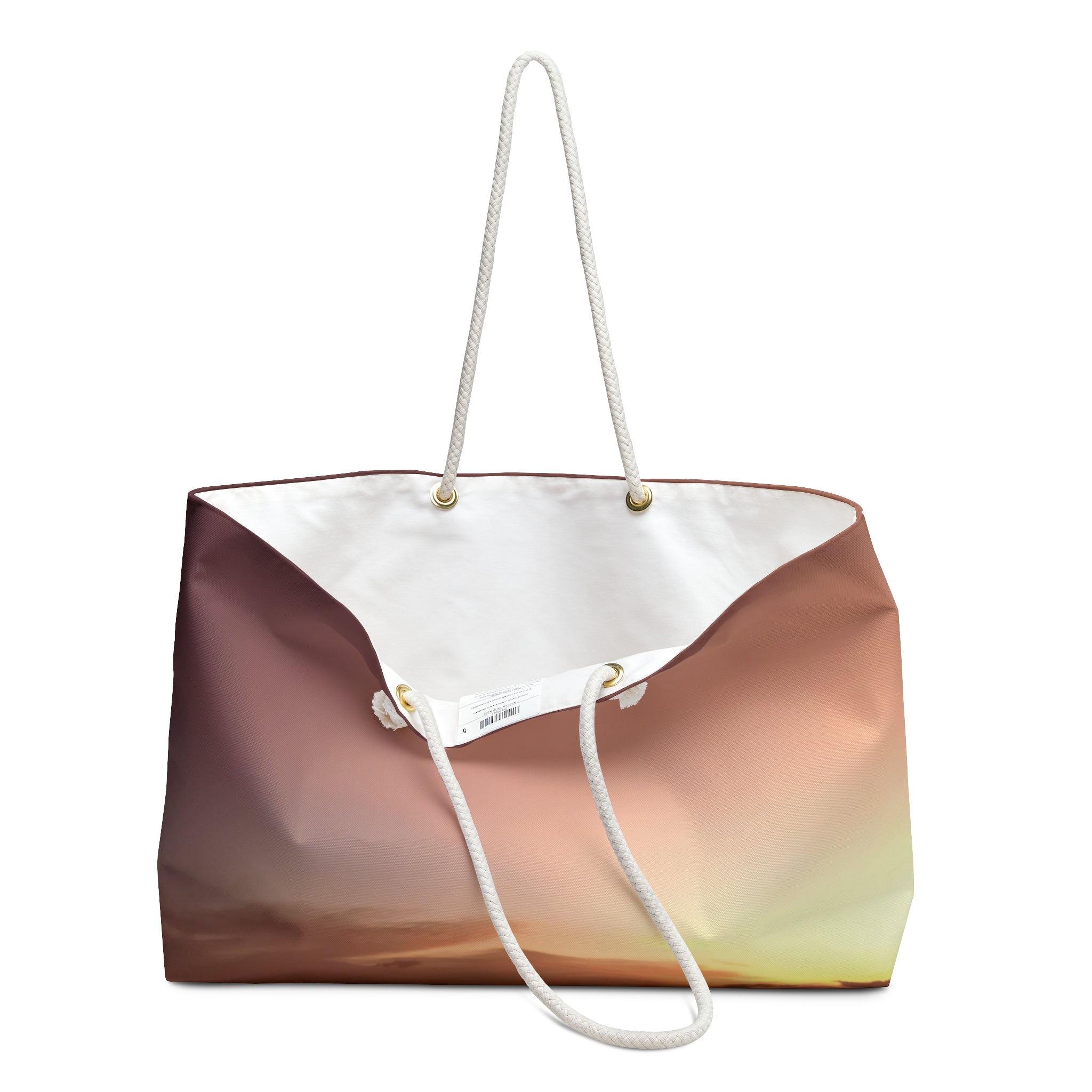 Wisdom Awakening - Dreamy Sunset Weekender Bag - Perfect for Travel & Weekend Getaways
