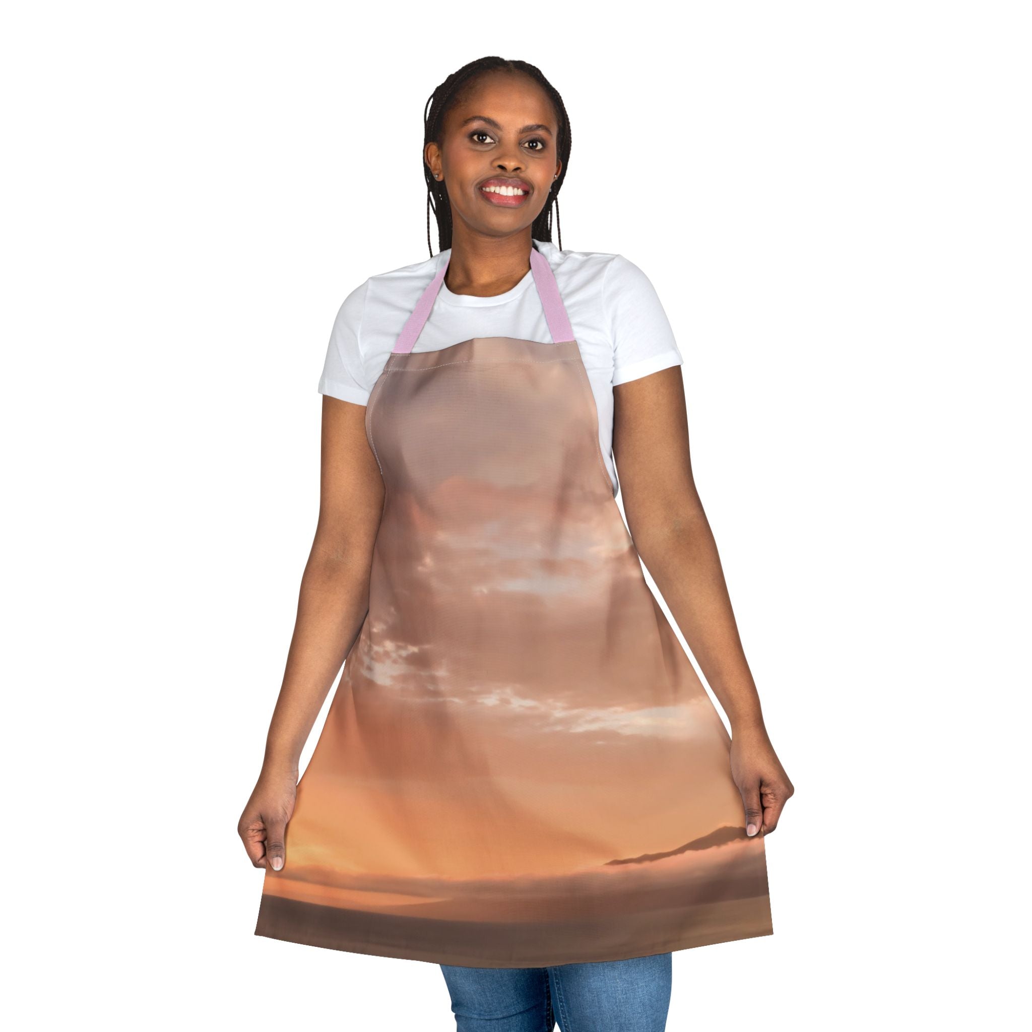 Wisdom Embodiment . Sunset Sky Apron with 5-Color Straps
