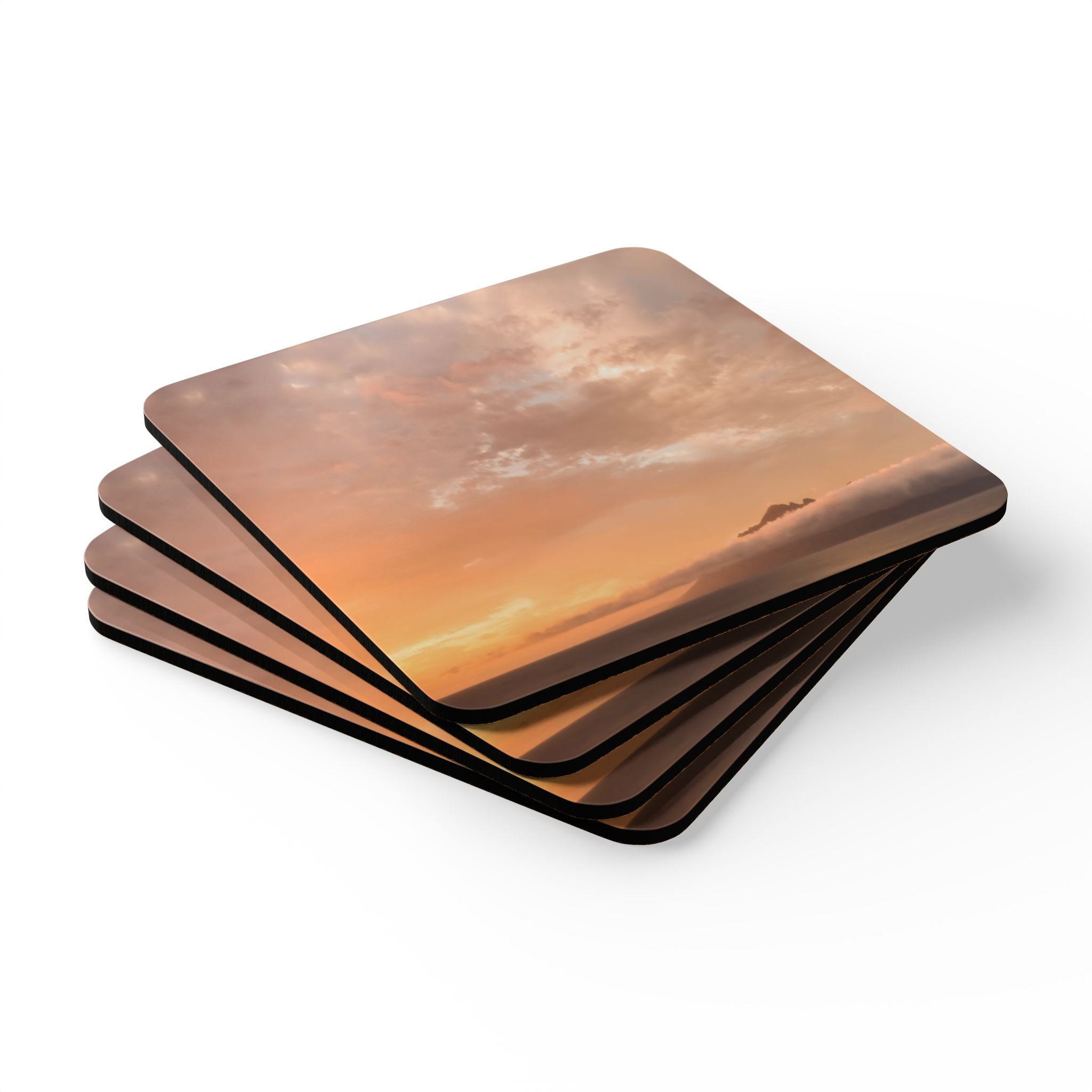 Wisdom Embodiment - Corkwood Coaster Set