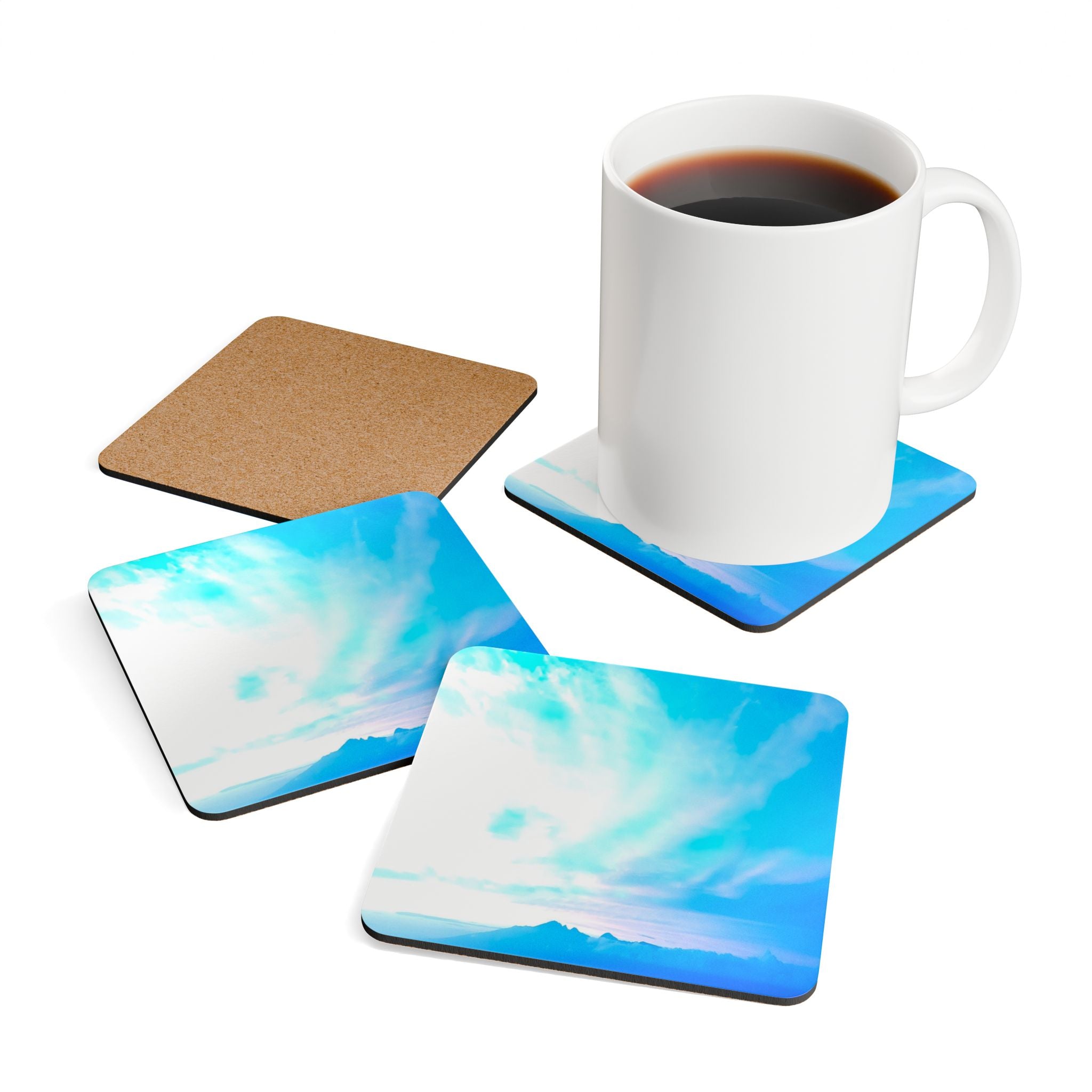 Power Embodiment - Corkwood Coaster Set