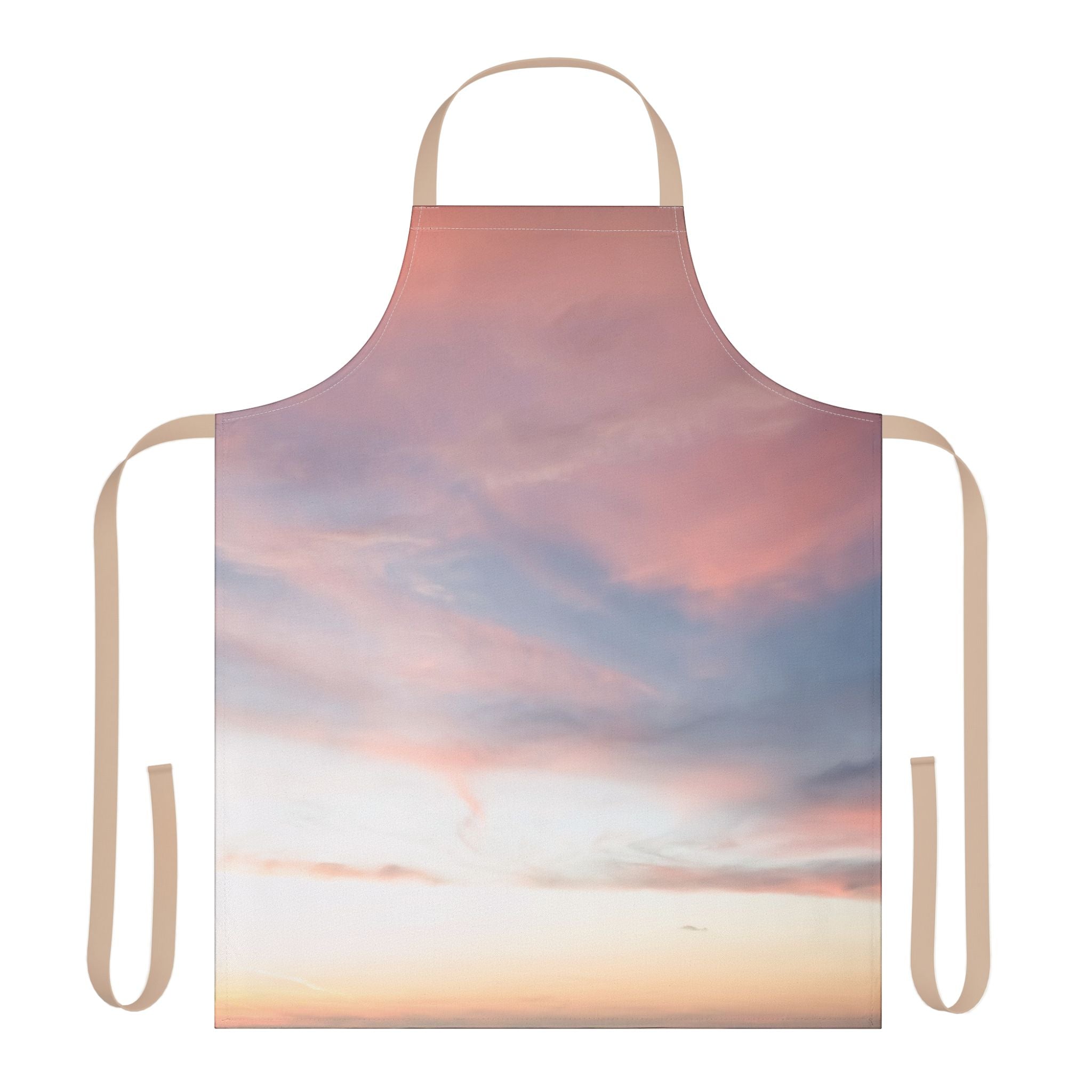 Love Manifestation . Sunset Sky Apron with 5-Color Straps