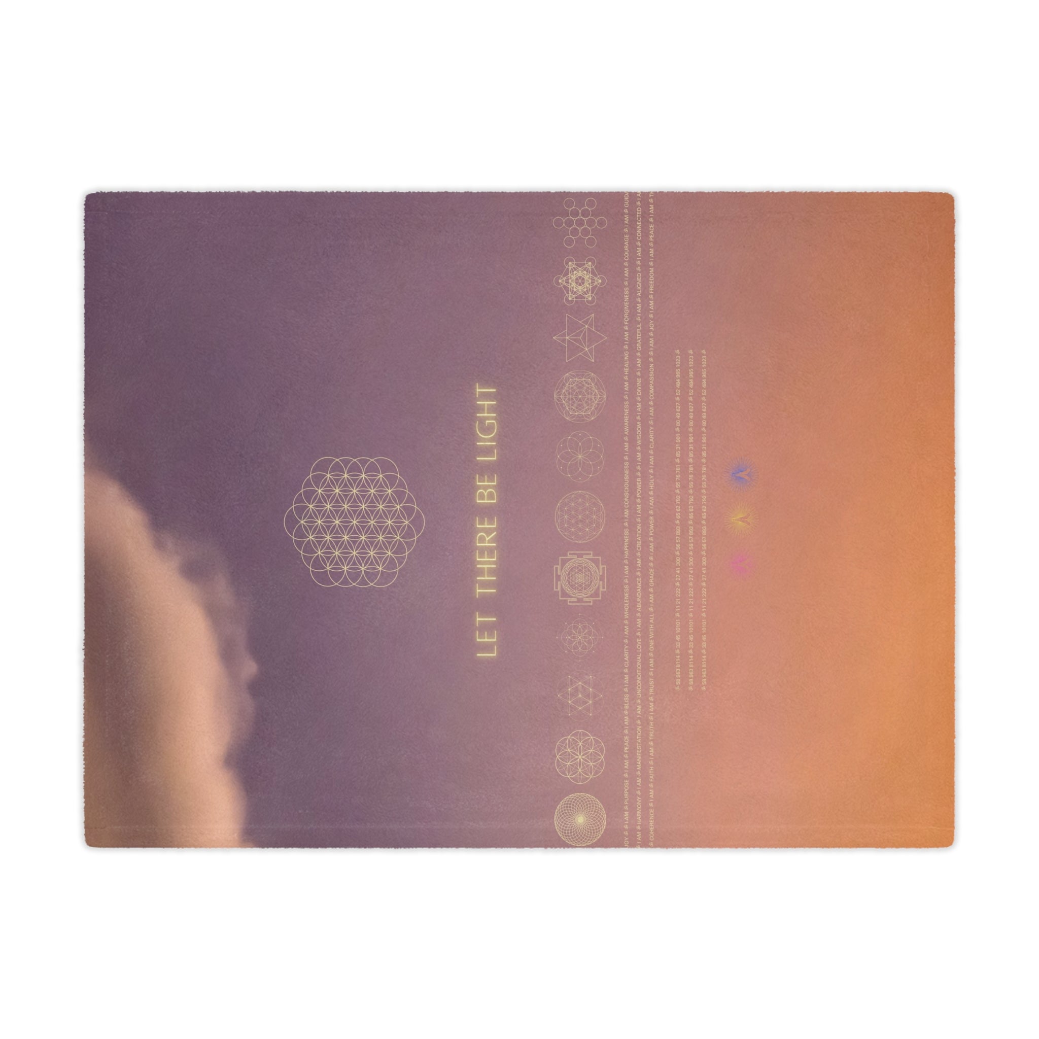 Let There Be Light - Minky Blanket