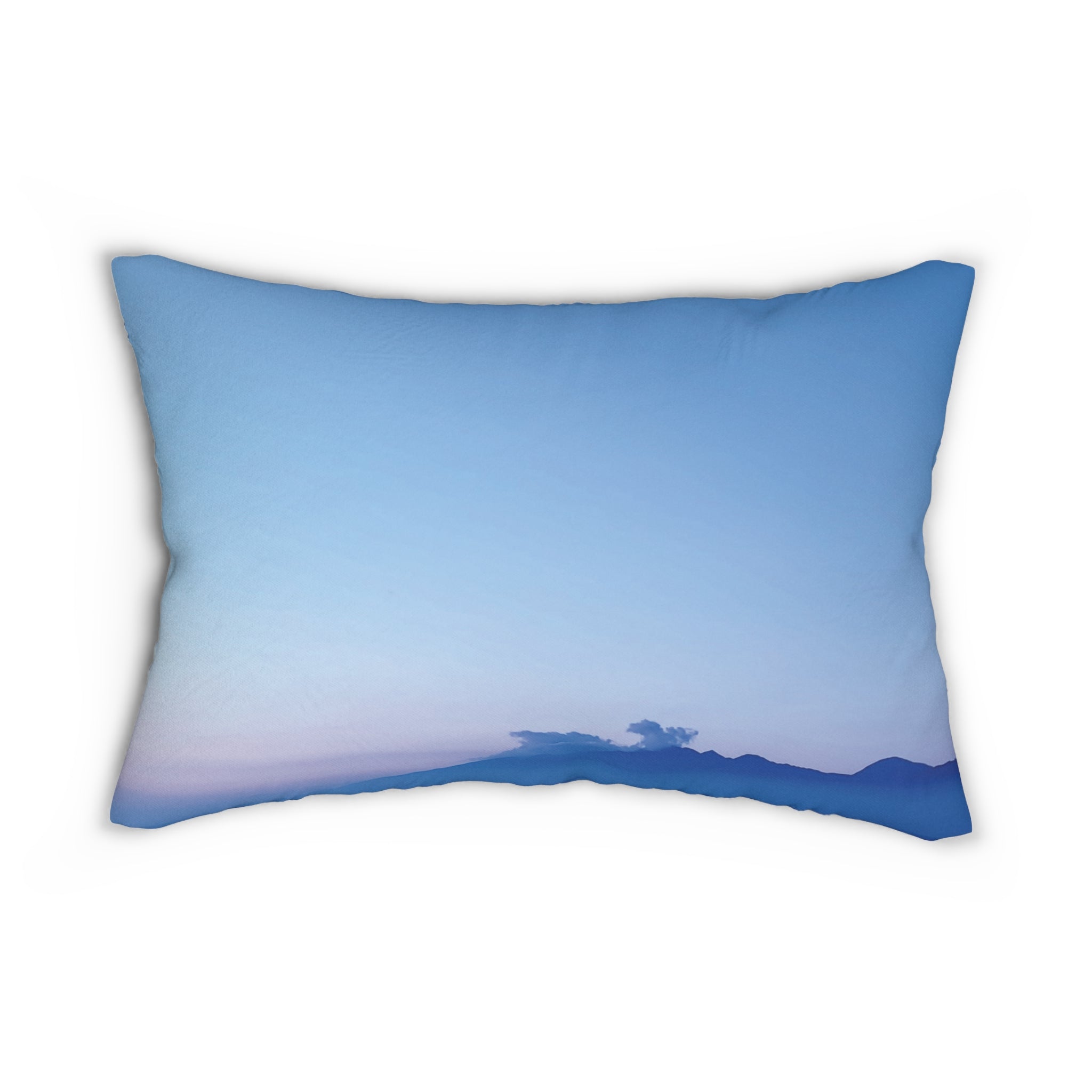 Power Activation - Serene Blue Sky Lumbar Pillow