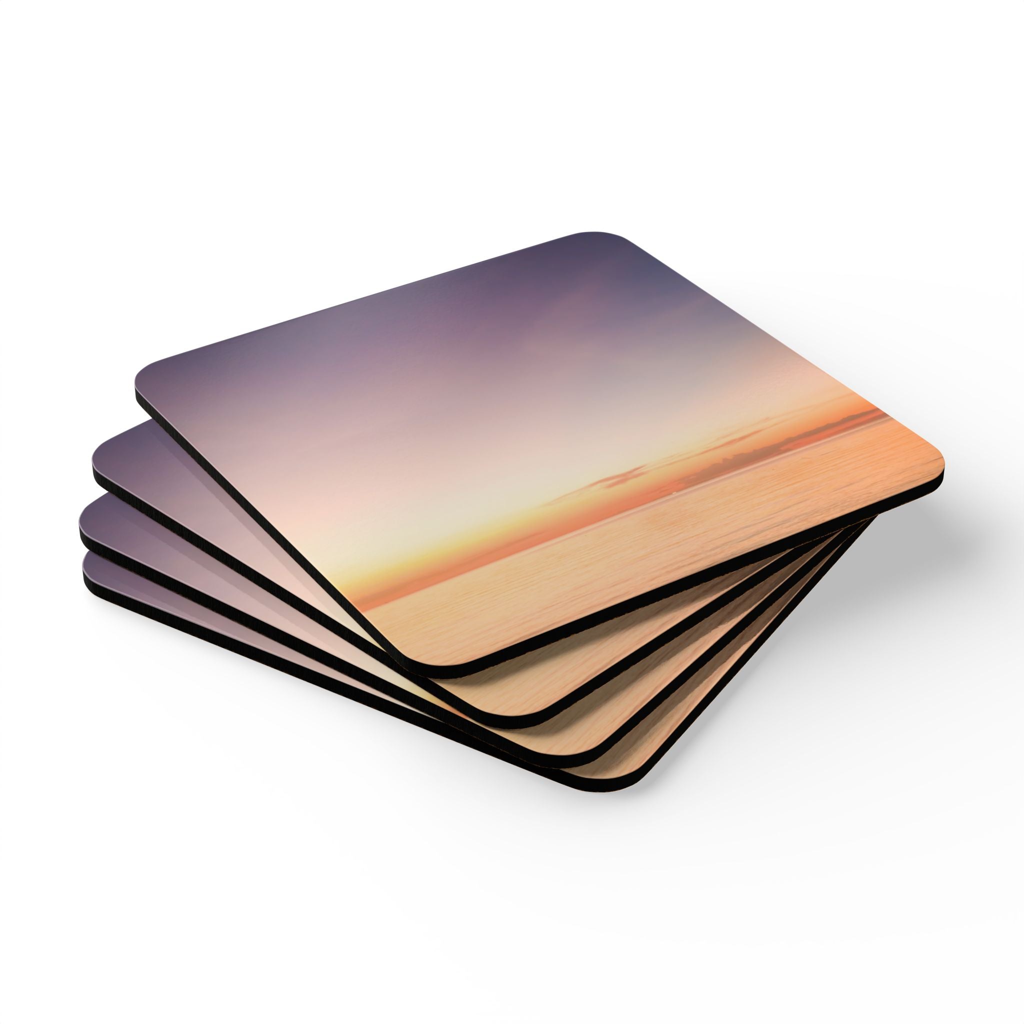 Wisdom Manifestation - Corkwood Coaster Set