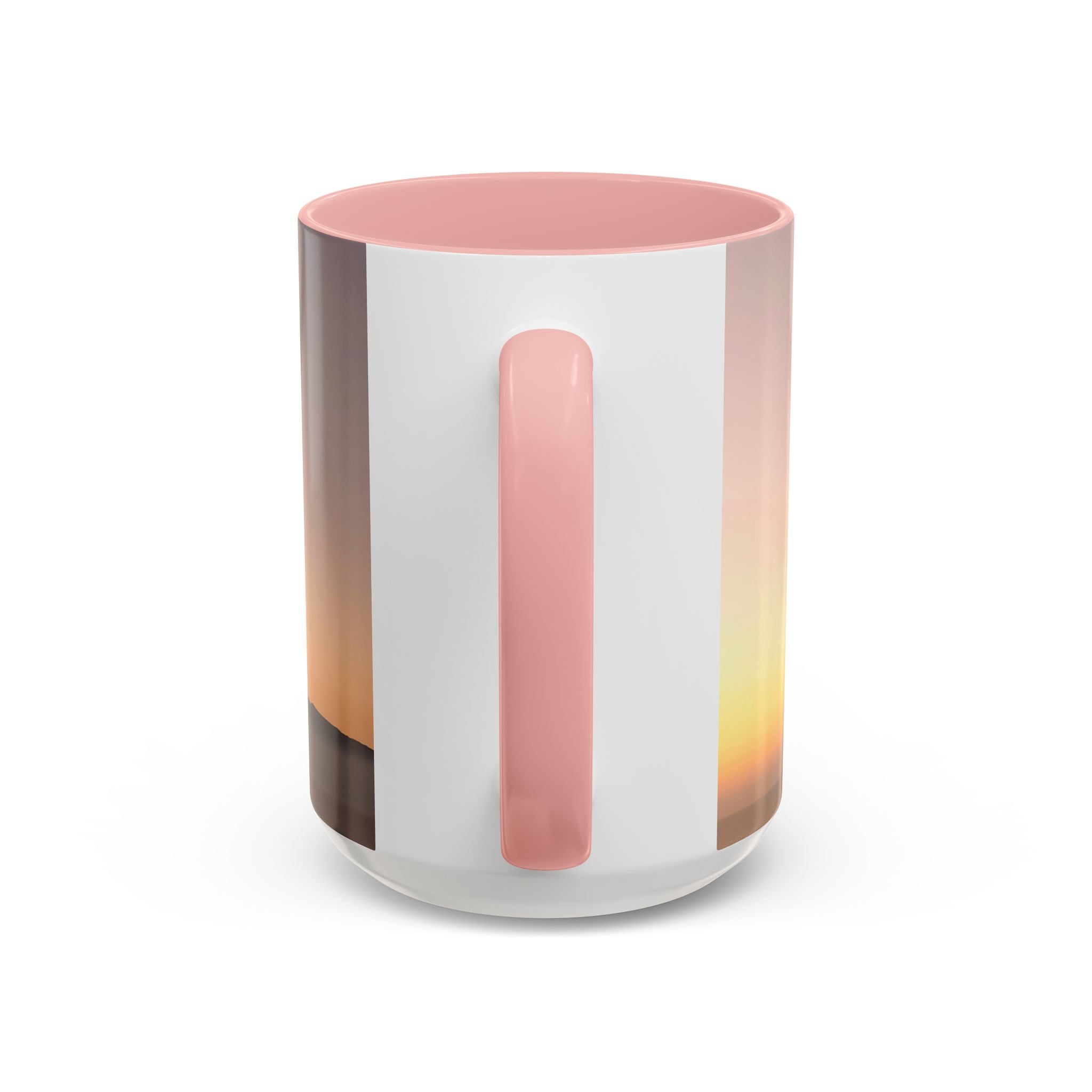 Wisdom Activation . Sunset Sky Accent Coffee Mug - Perfect for Cozy Mornings and Relaxing Evenings