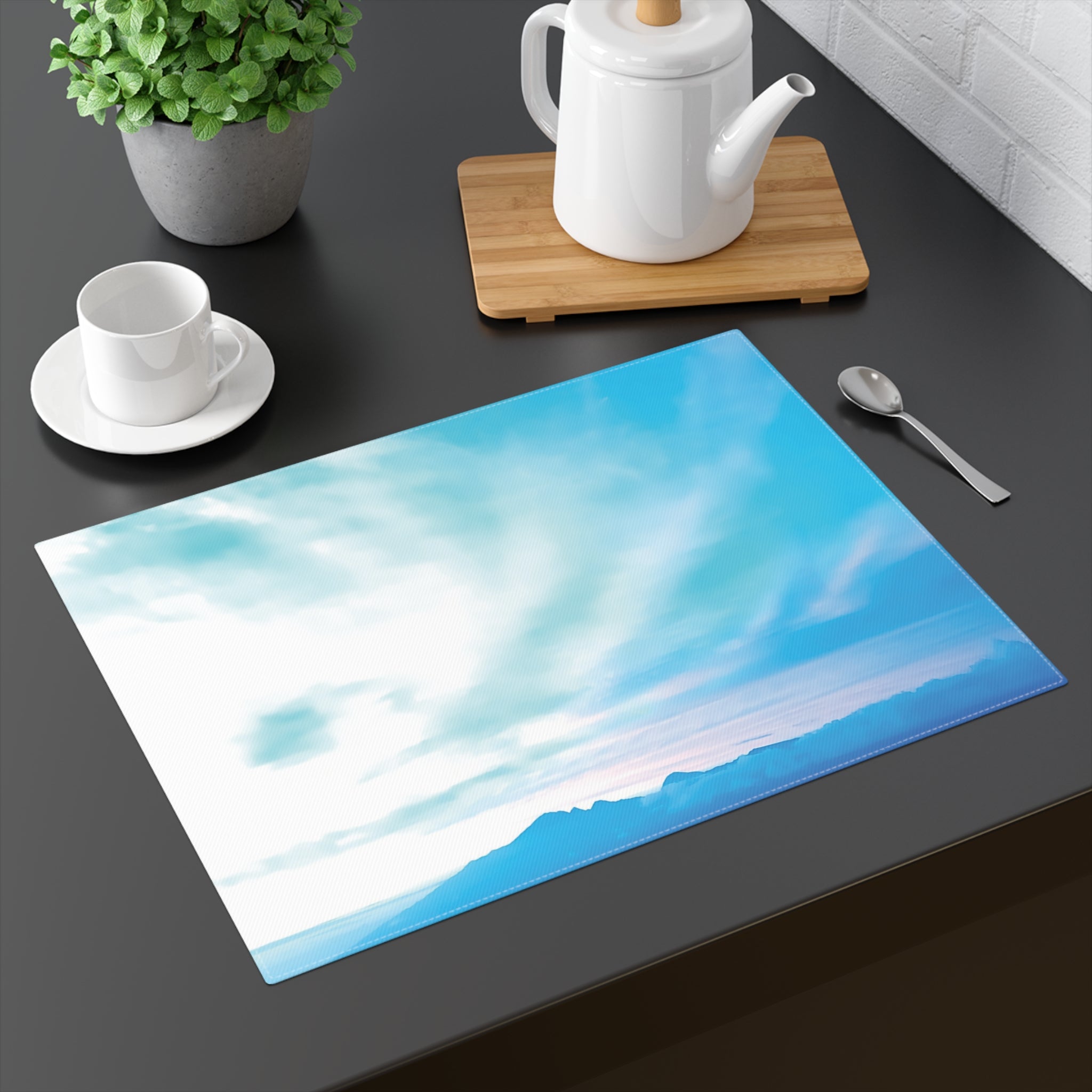Power Embodiment - Serene Ocean Sunset Placemat