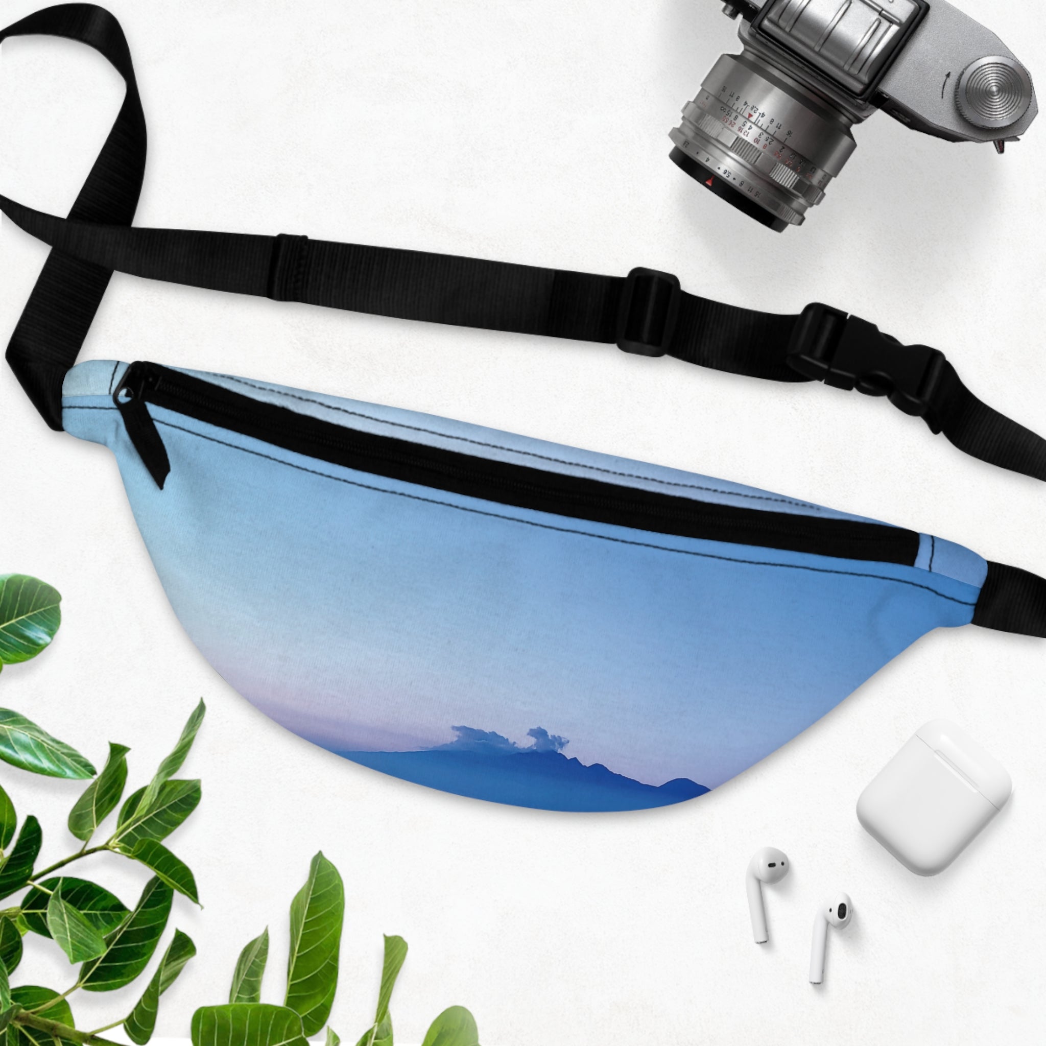 Power Activation . Fanny Pack — Pastel Beach Vibes Waist Bag