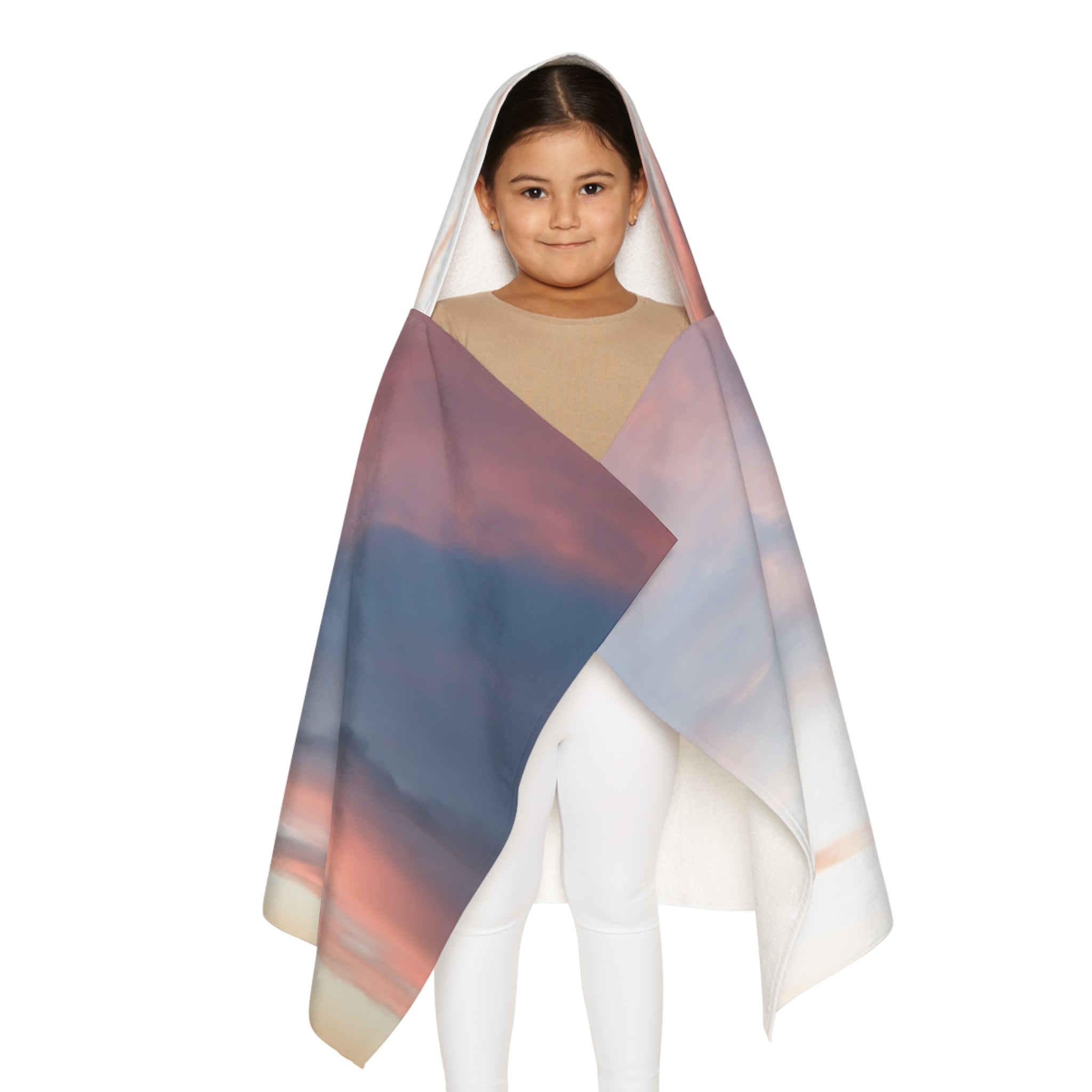 Love Manifestation - Youth Hooded Towel - Design for Fun After-Bath Moments