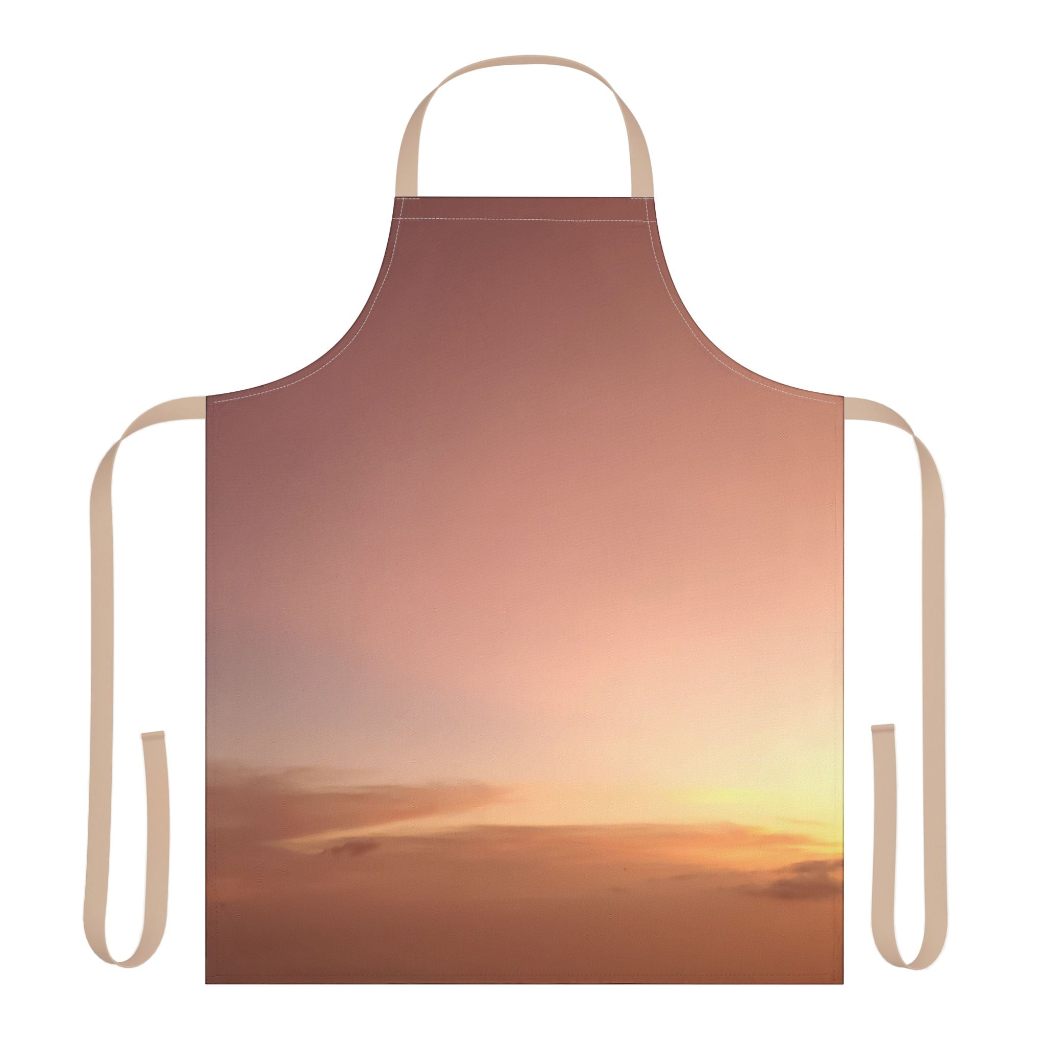 Wisdom Awakening . Sunset Sky Apron with 5-Color Straps