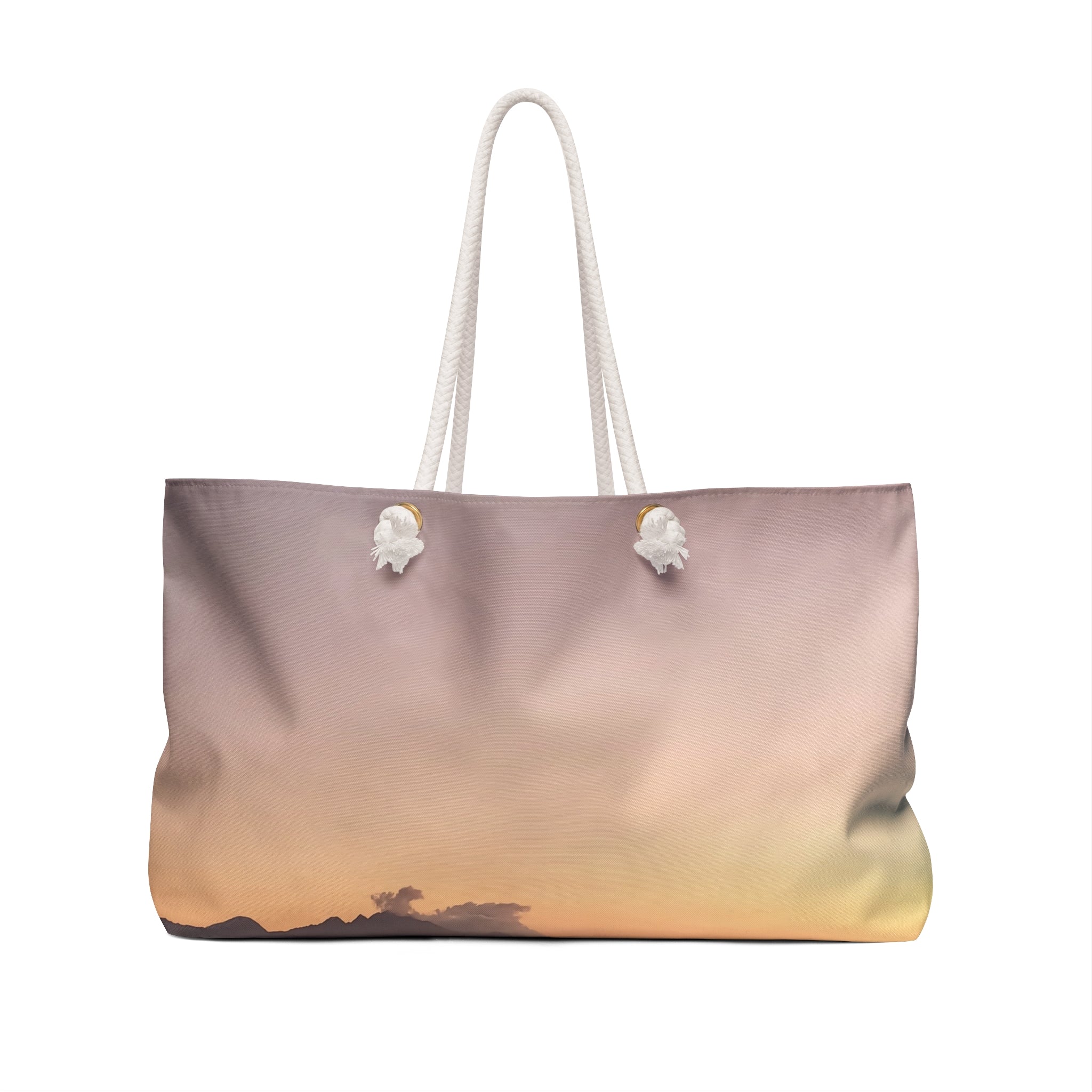 Wisdom Activation - Dreamy Sunset Weekender Bag - Perfect for Travel & Weekend Getaways