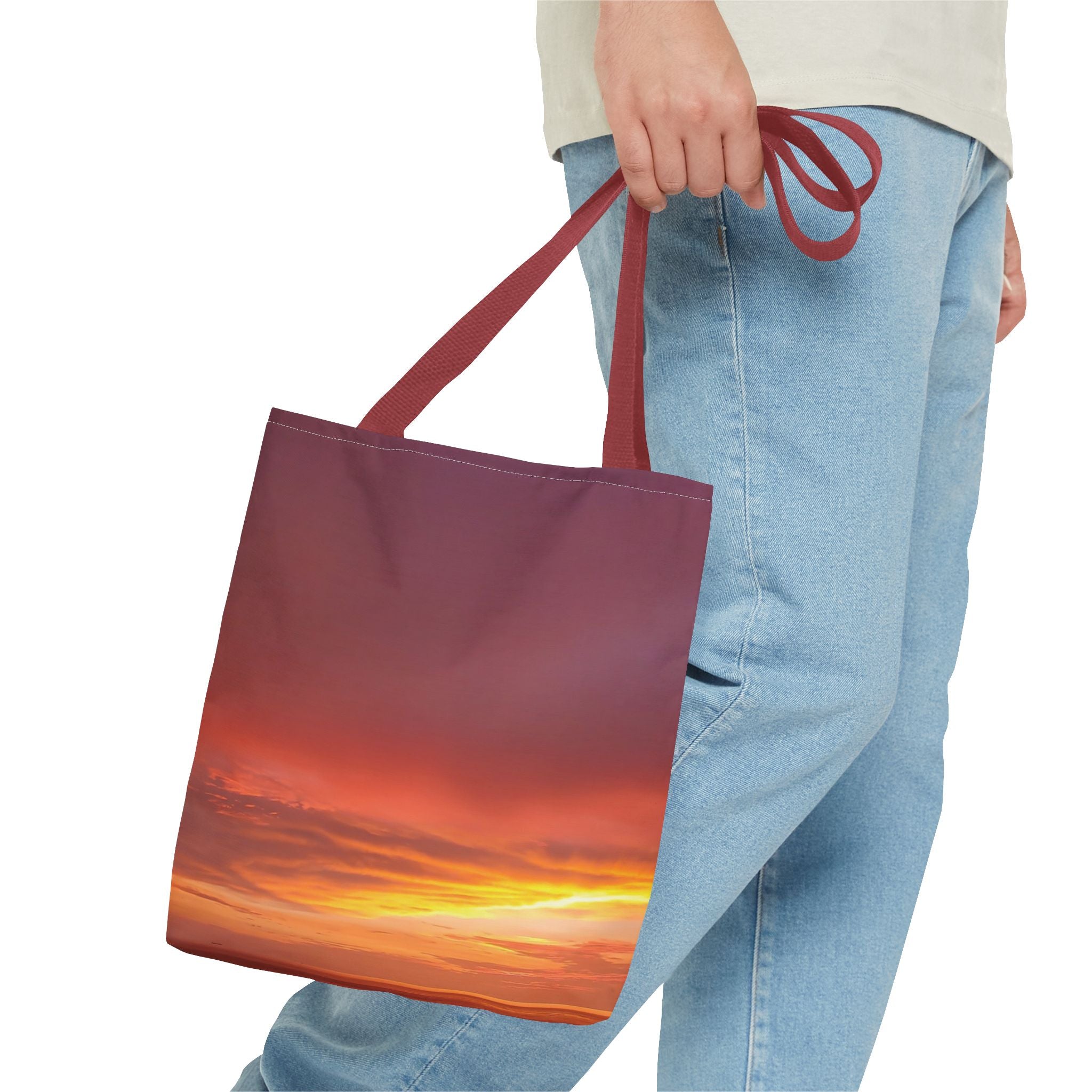Love Alignment . Dreamy Sunset Tote Bag