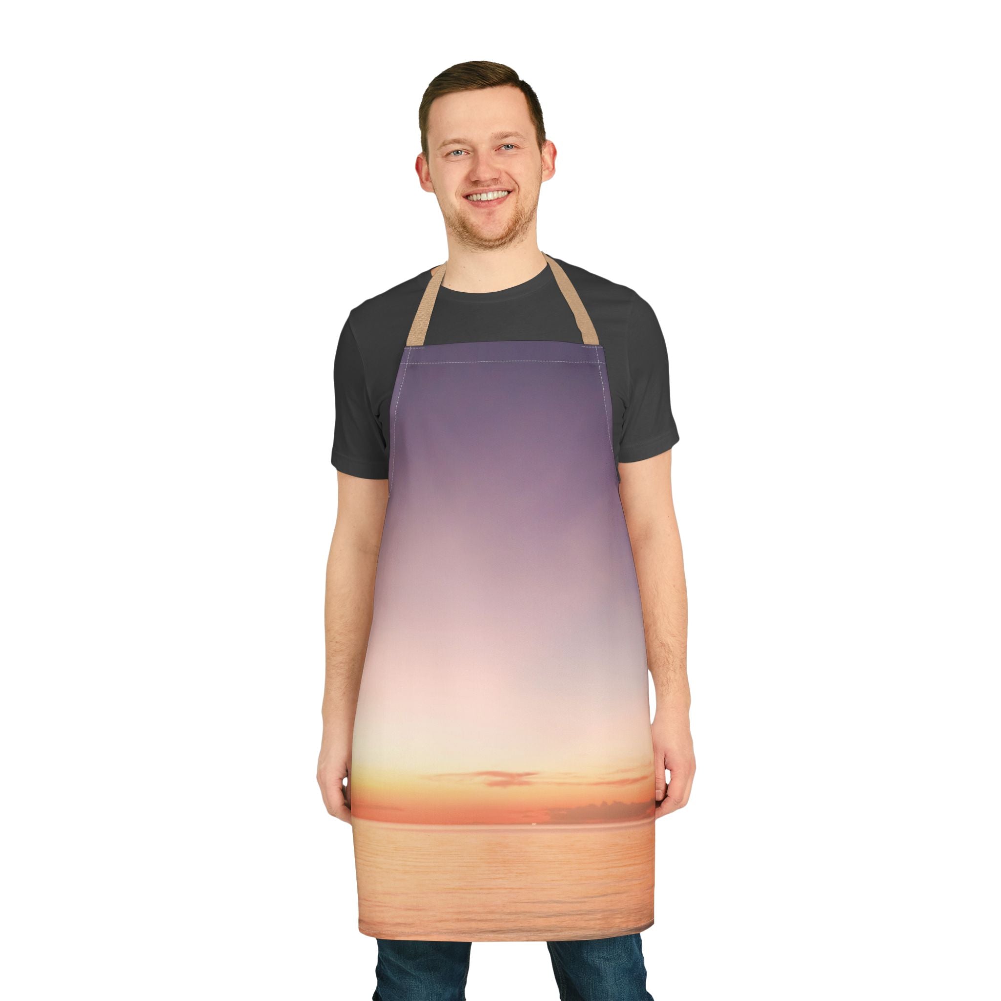 Wisdom Manifestation . Sunset Sky Apron with 5-Color Straps