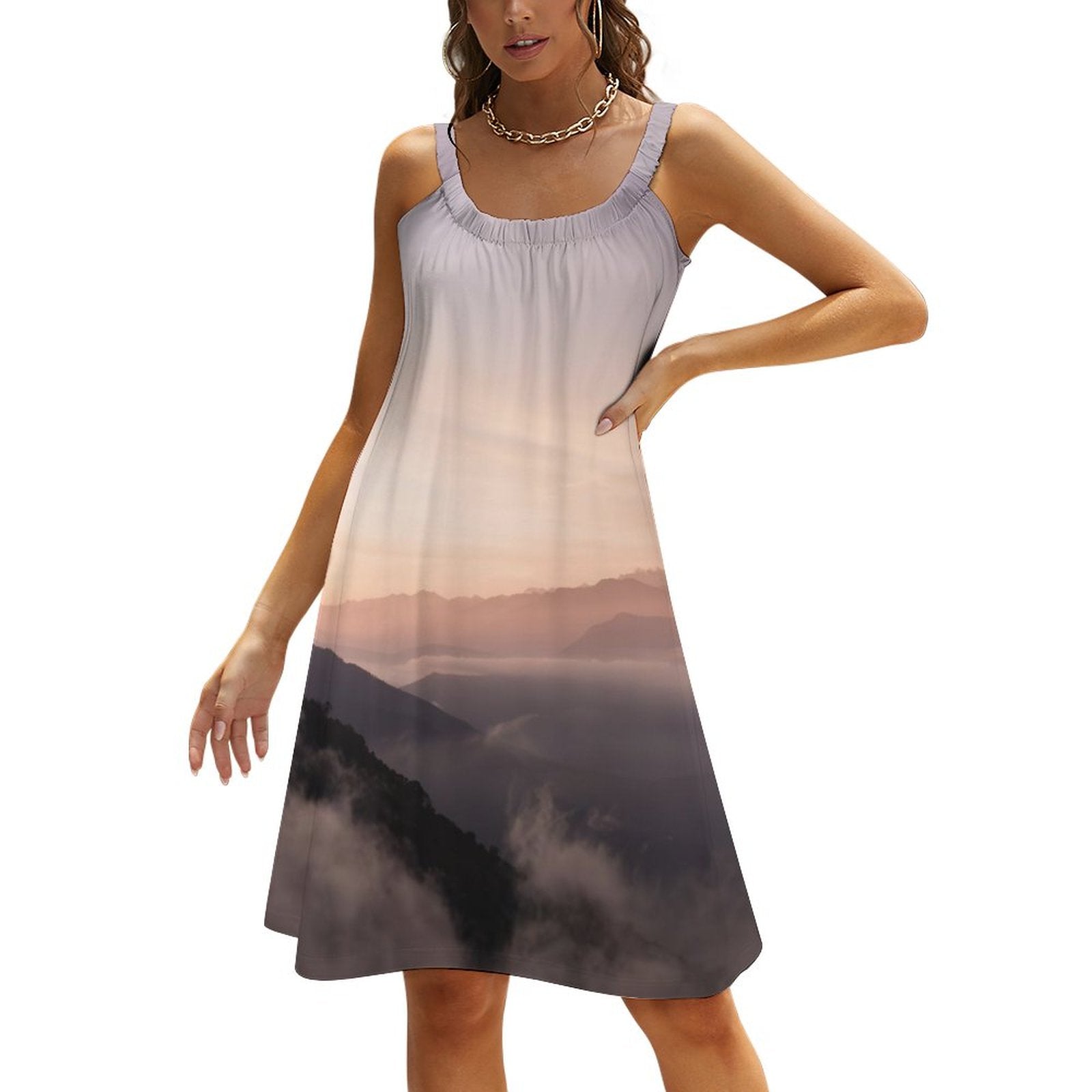 Wisdom Creation . Sleeveless Dress