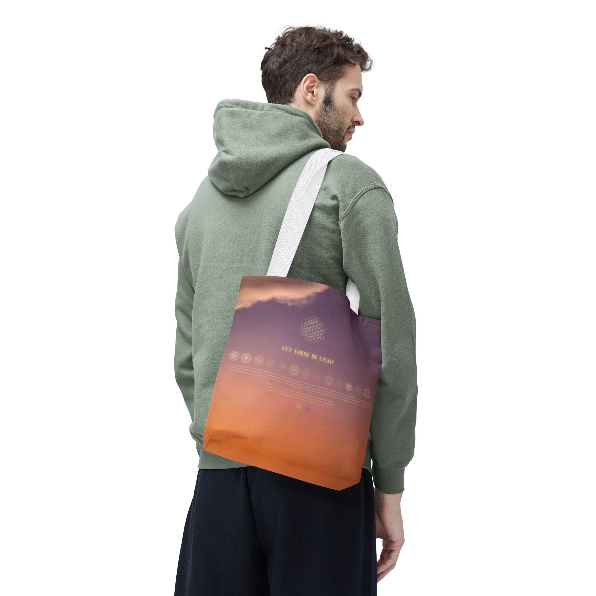Let There Be Light . Dreamy Sunset Tote Bag