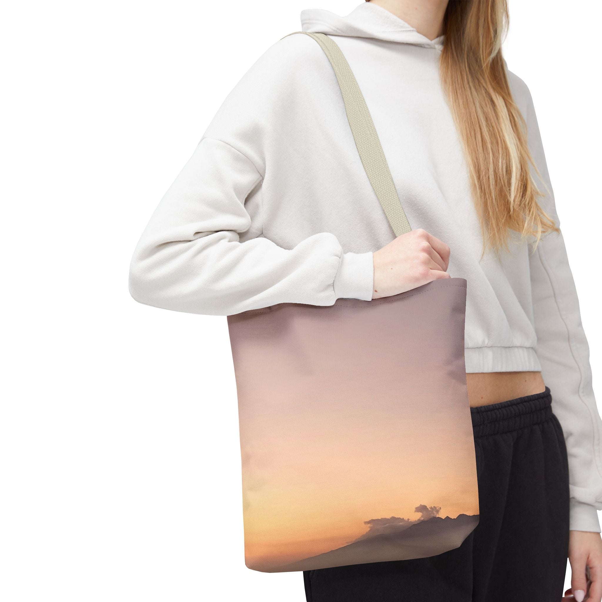 Wisdom Activation . Dreamy Sunset Tote Bag