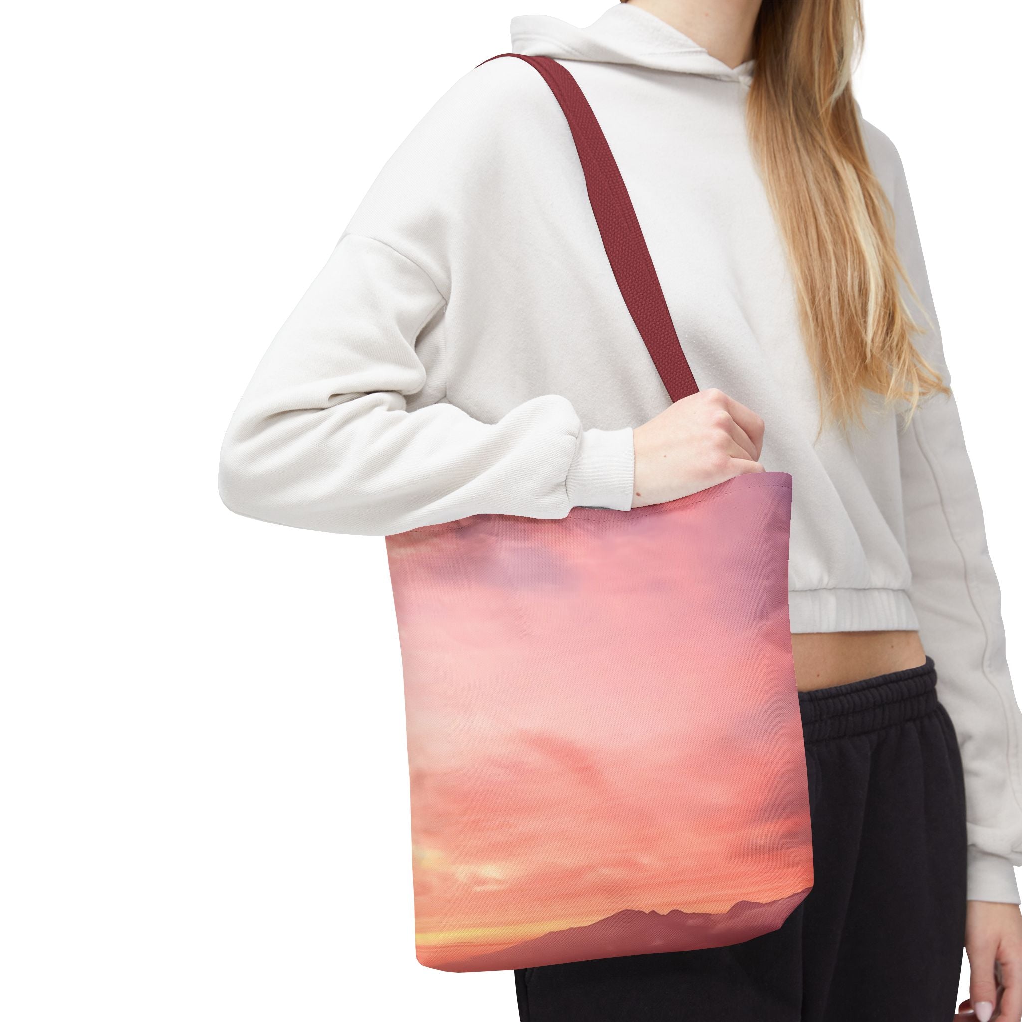 Love Embodiment . Dreamy Sunset Tote Bag