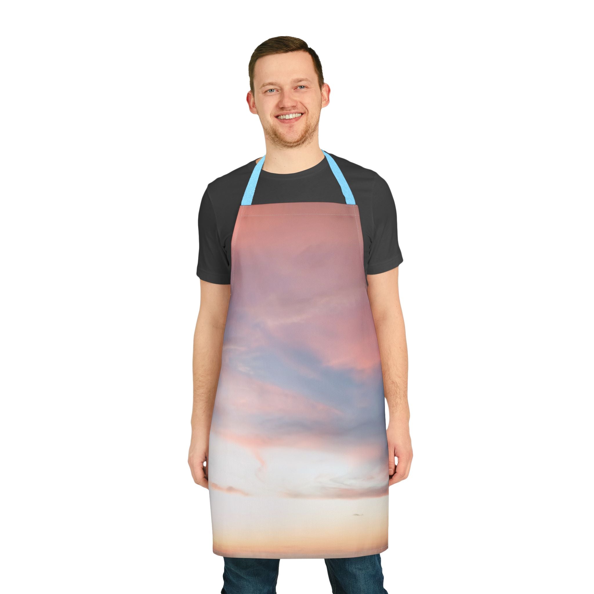 Love Manifestation . Sunset Sky Apron with 5-Color Straps