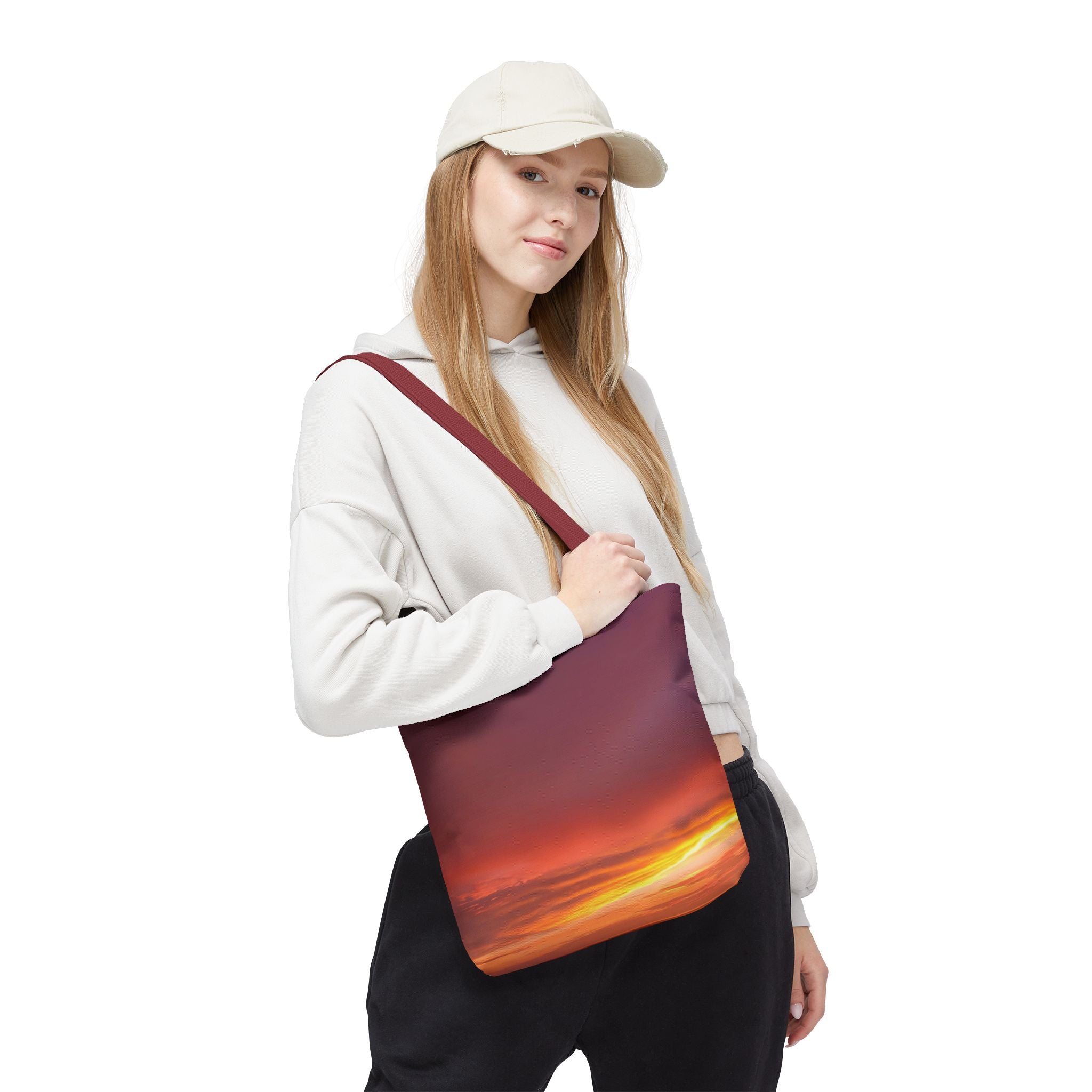 Love Alignment . Dreamy Sunset Tote Bag
