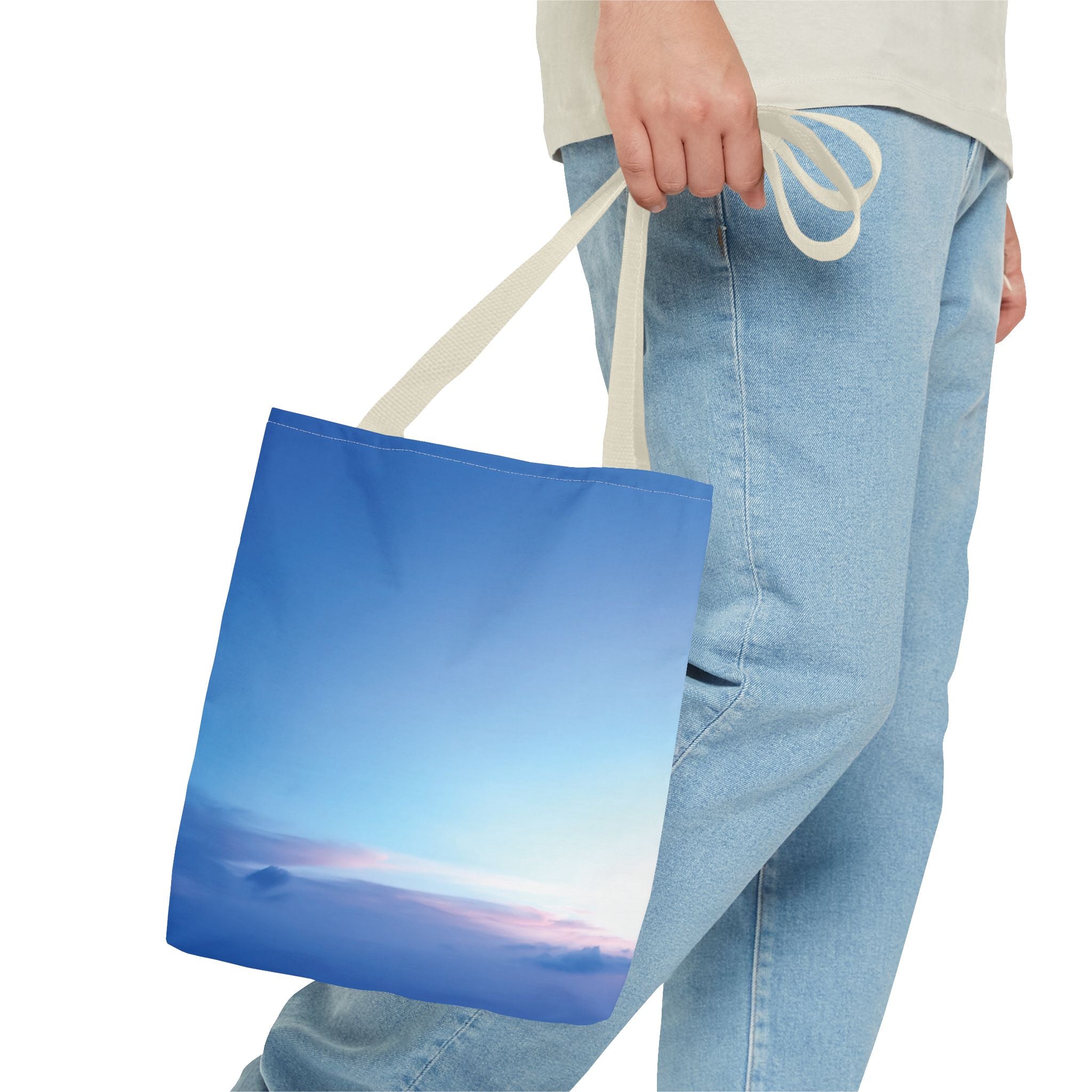 Power Awakening . Dreamy Sunset Tote Bag