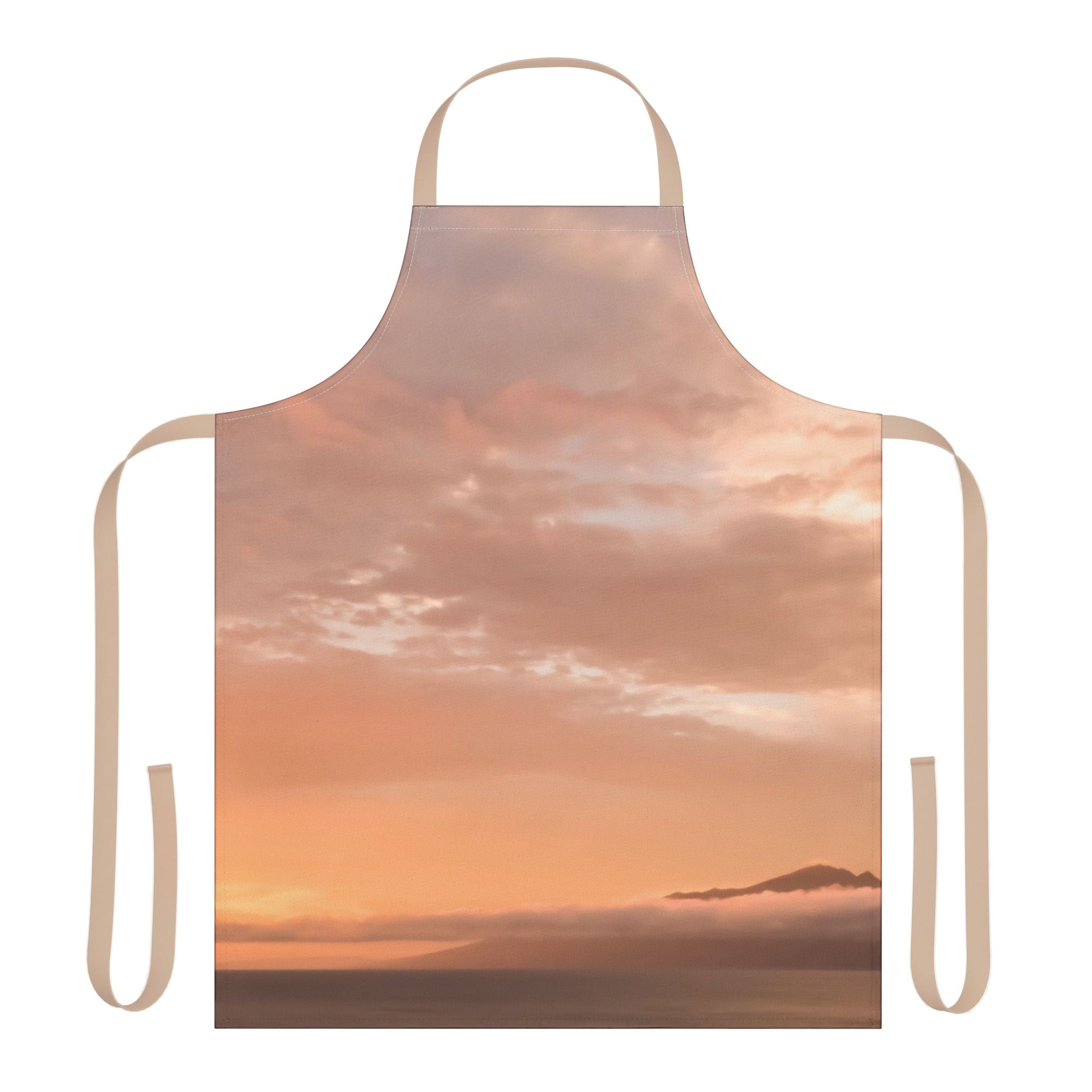 Wisdom Embodiment . Sunset Sky Apron with 5-Color Straps