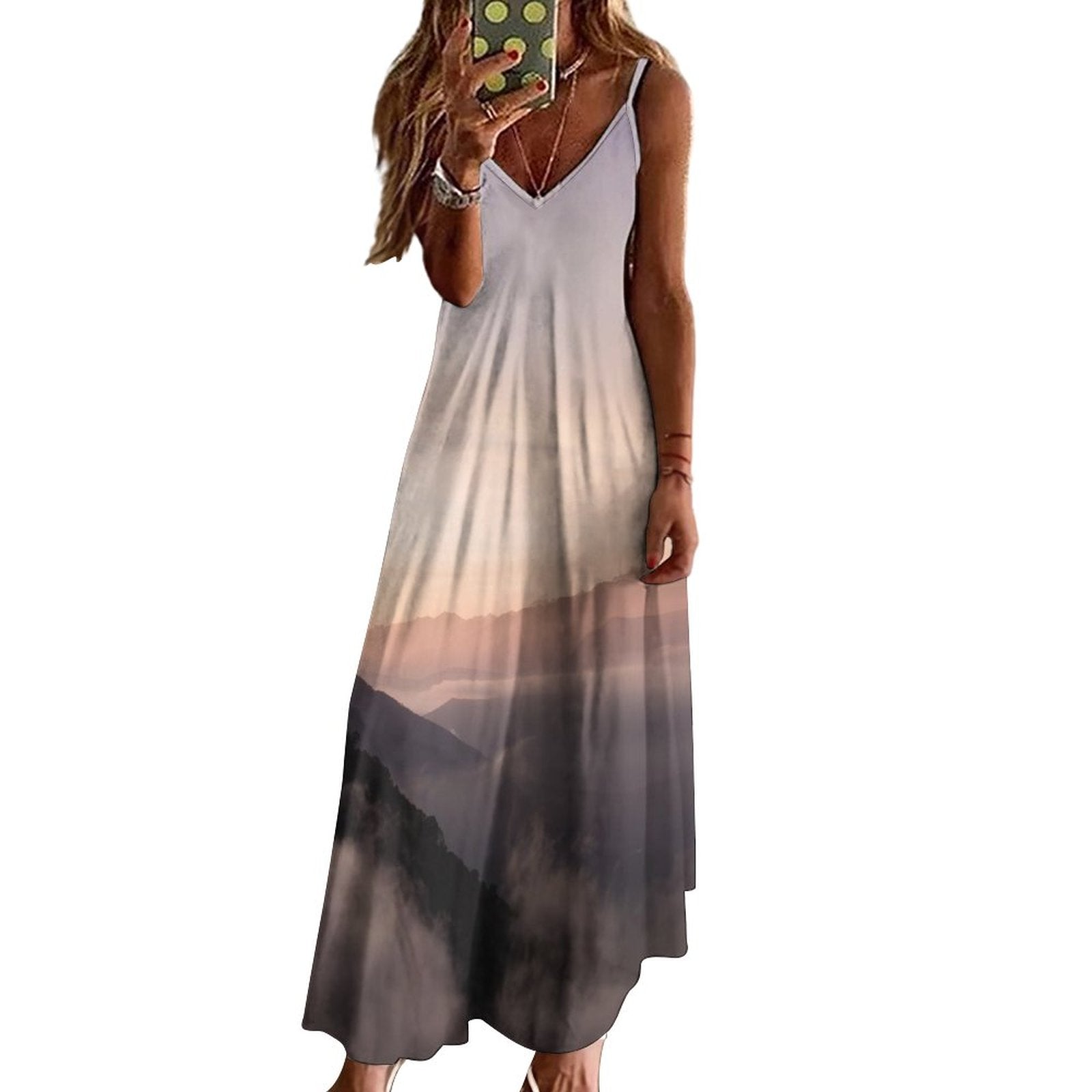 Wisdom Creation . Ankle-length Slip Dress