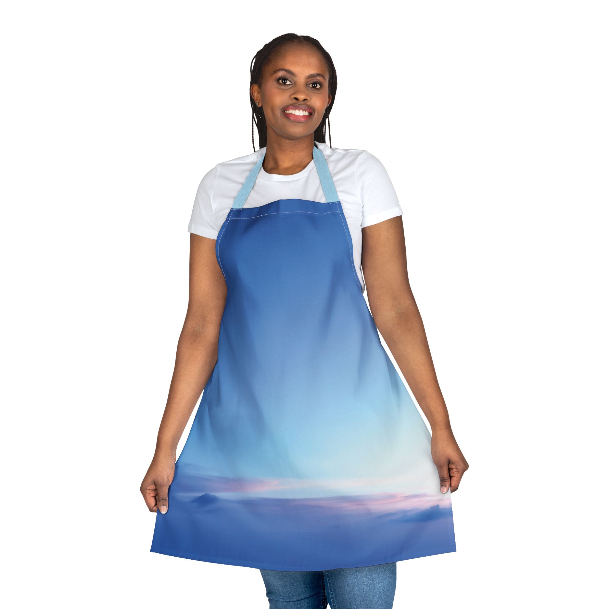 Power Awakening . Sunset Sky Apron with 5-Color Straps