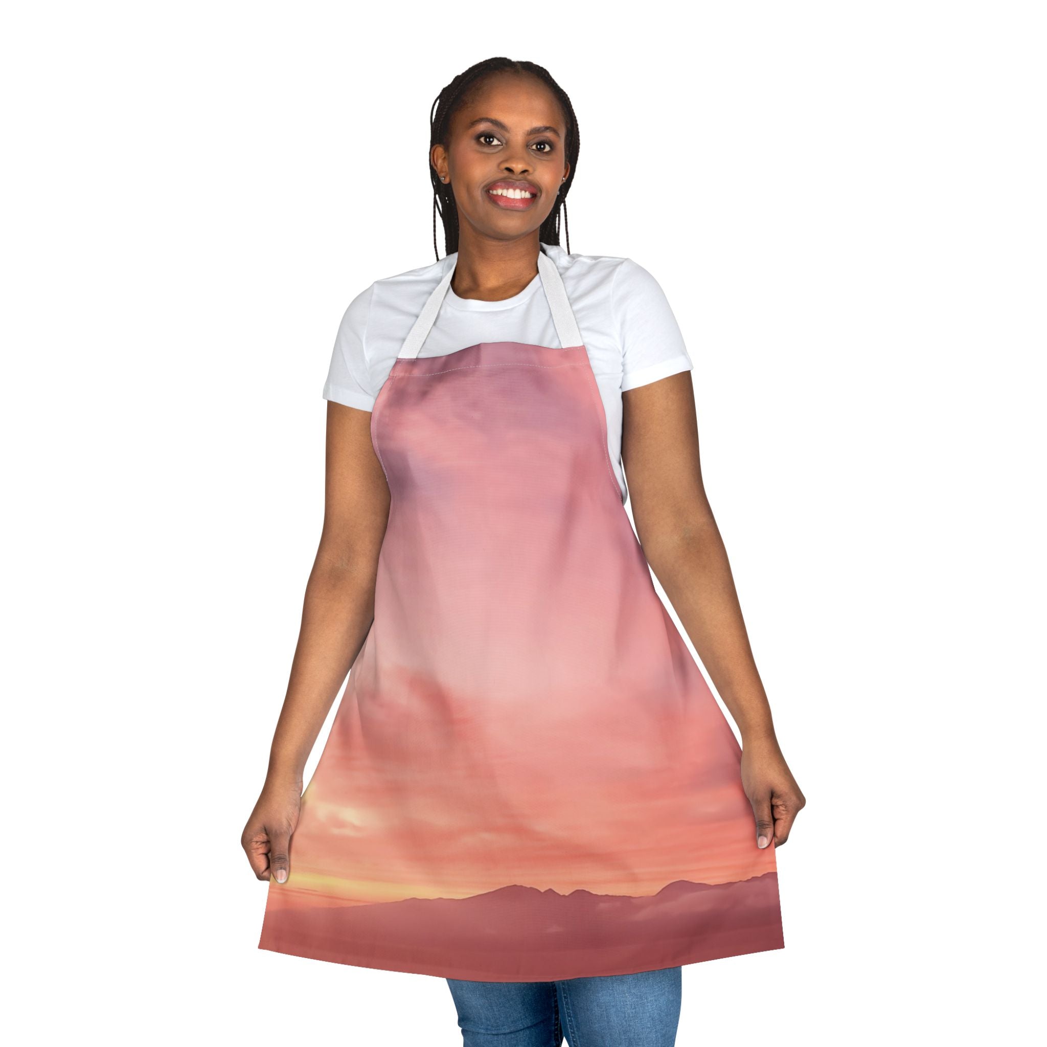 Love Embodiment . Sunset Sky Apron with 5-Color Straps