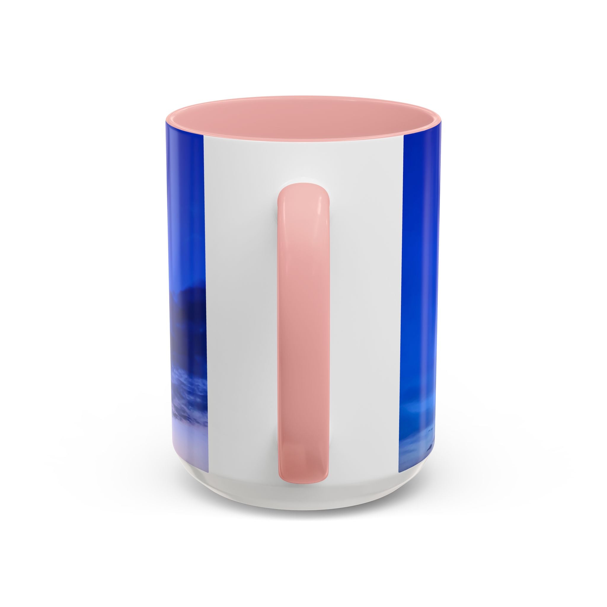 Power Alignment . Sunset Sky Accent Coffee Mug - Perfect for Cozy Mornings and Relaxing Evenings