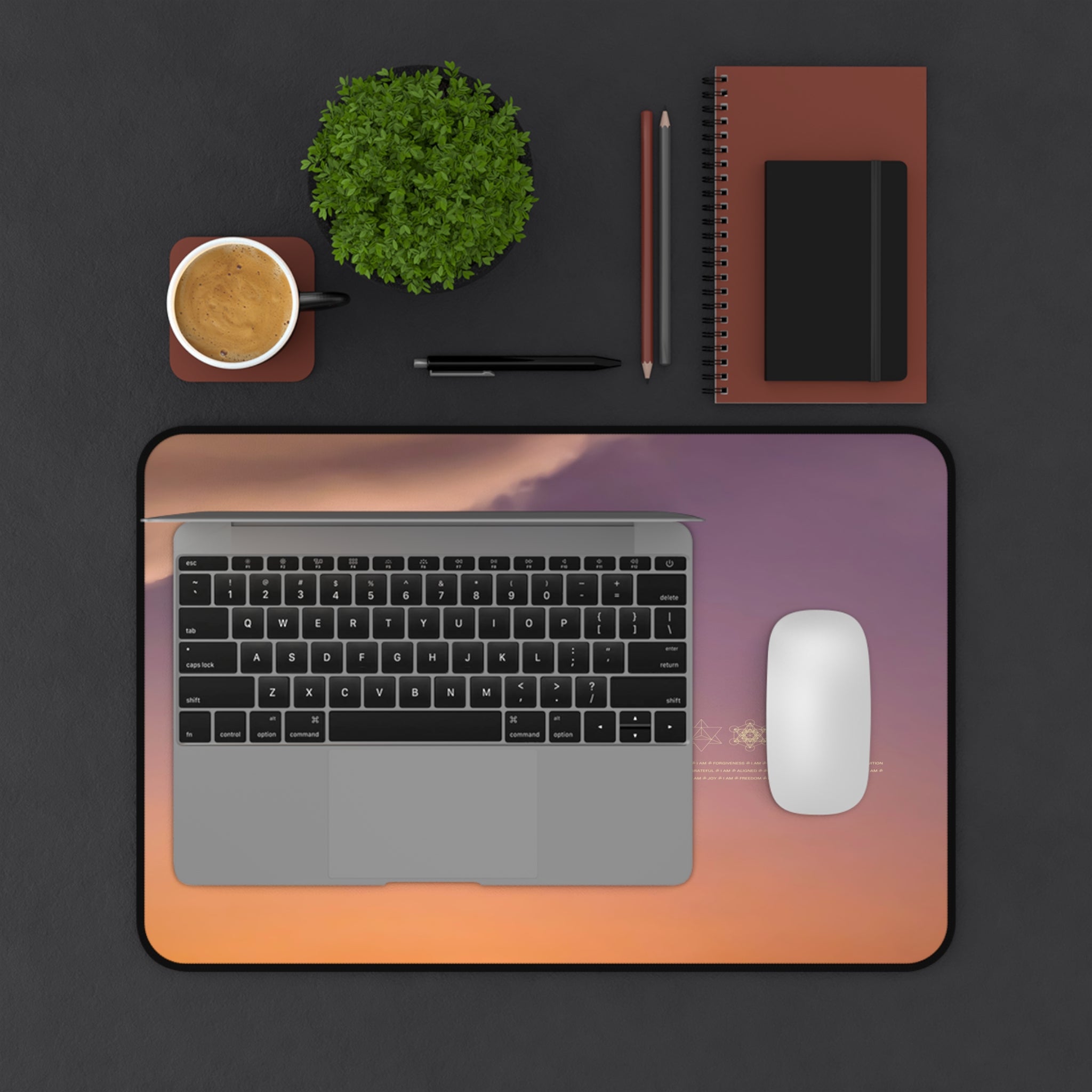 Let there be light - Desk Mat