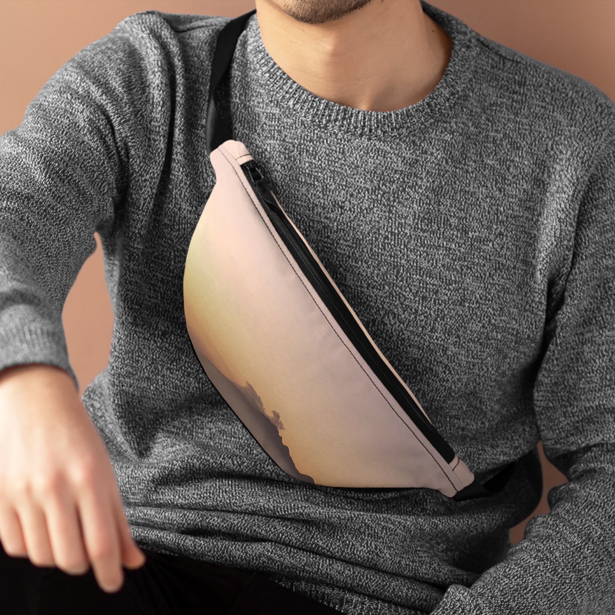 Wisdom Activation . Fanny Pack — Pastel Beach Vibes Waist Bag