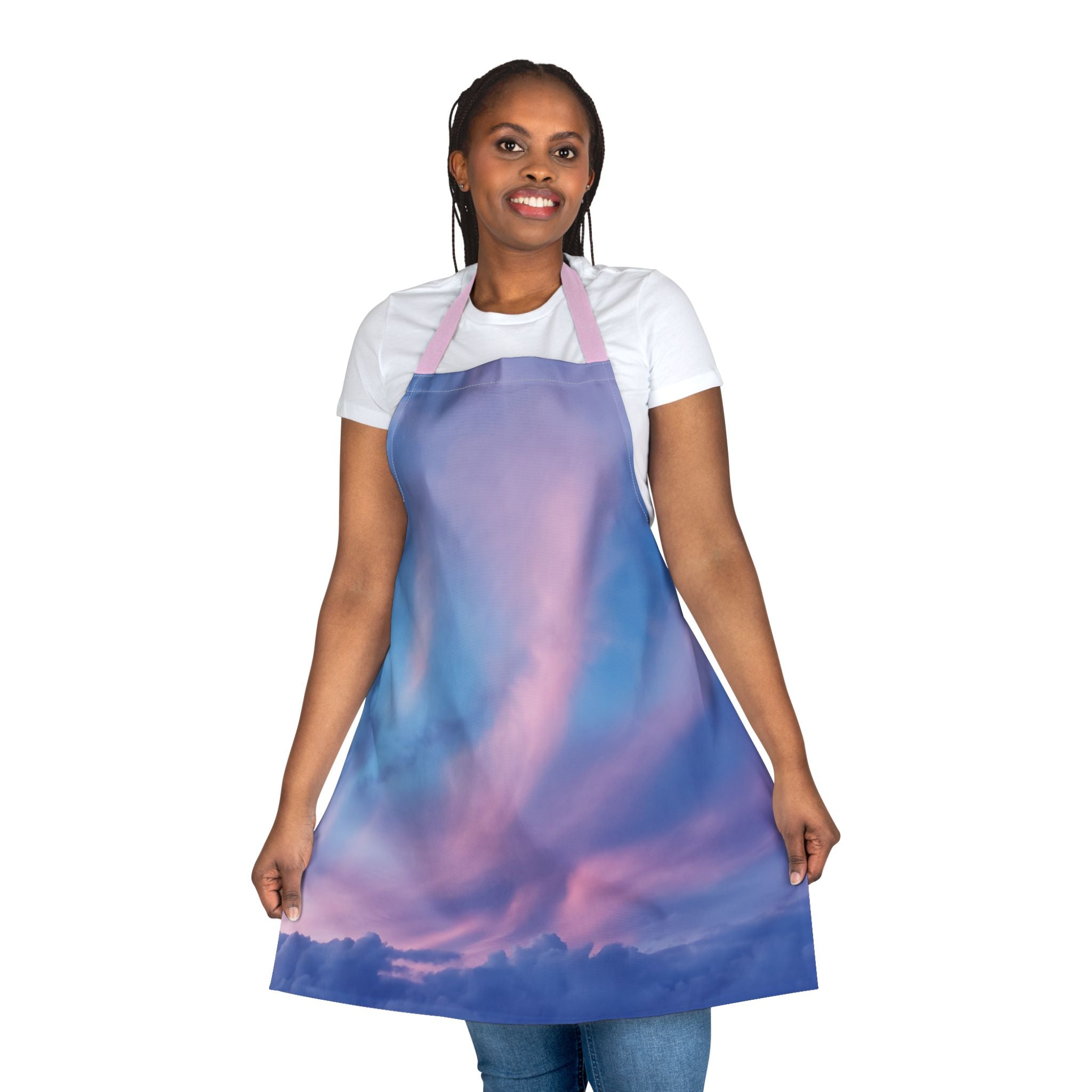 Power Manifestation . Sunset Sky Apron with 5-Color Straps