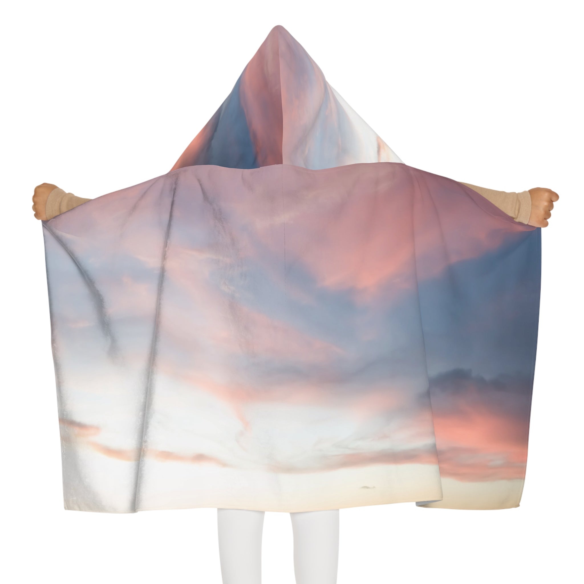 Love Manifestation - Youth Hooded Towel - Design for Fun After-Bath Moments