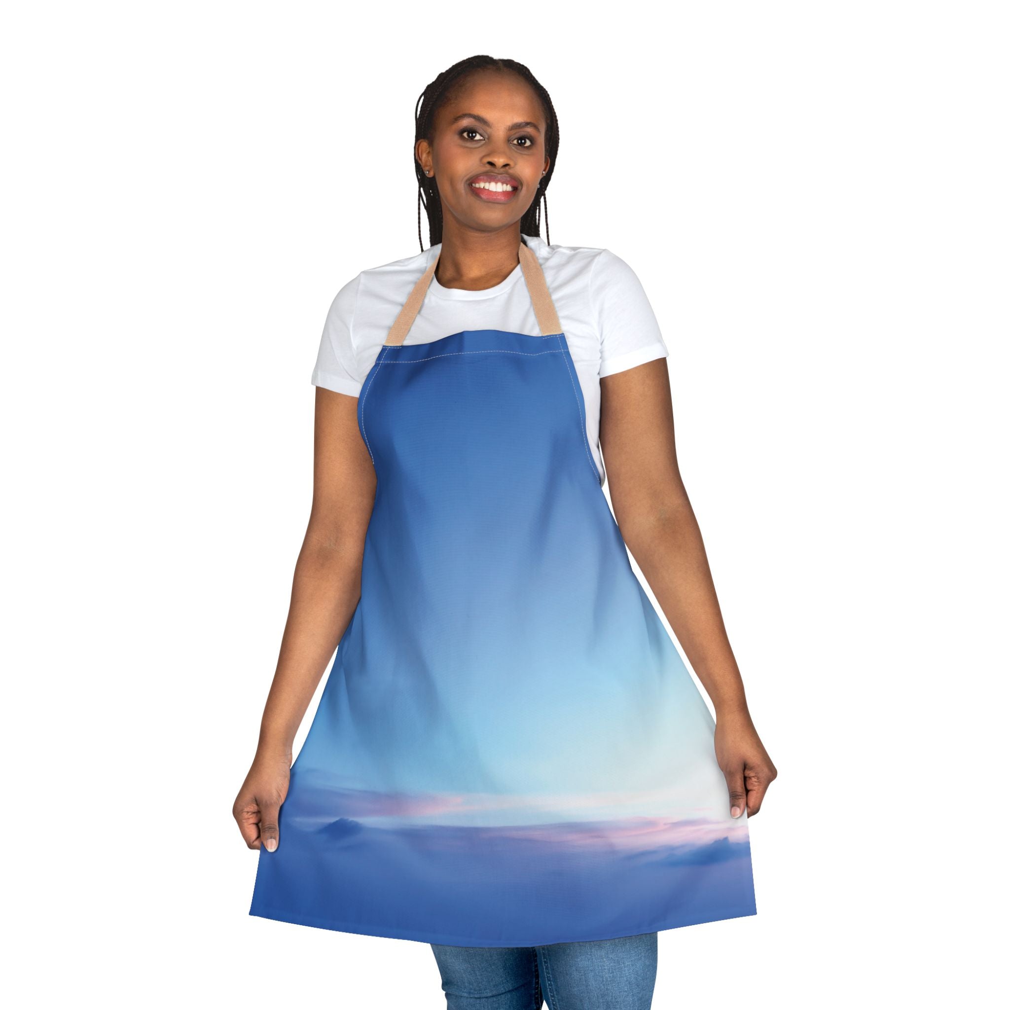 Power Awakening . Sunset Sky Apron with 5-Color Straps