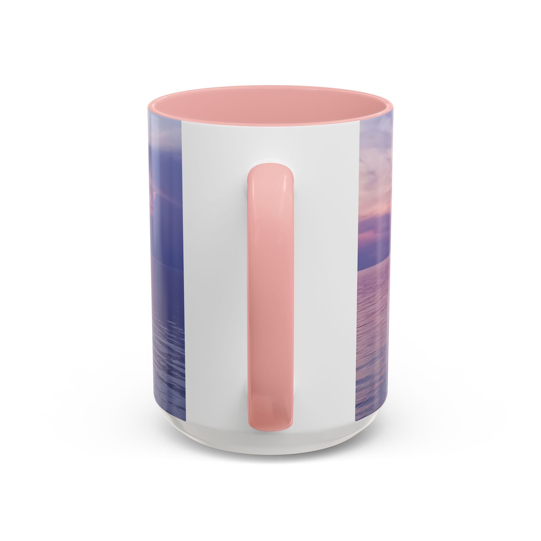 Power Connection . Sunset Sky Accent Coffee Mug - Perfect for Cozy Mornings and Relaxing Evenings