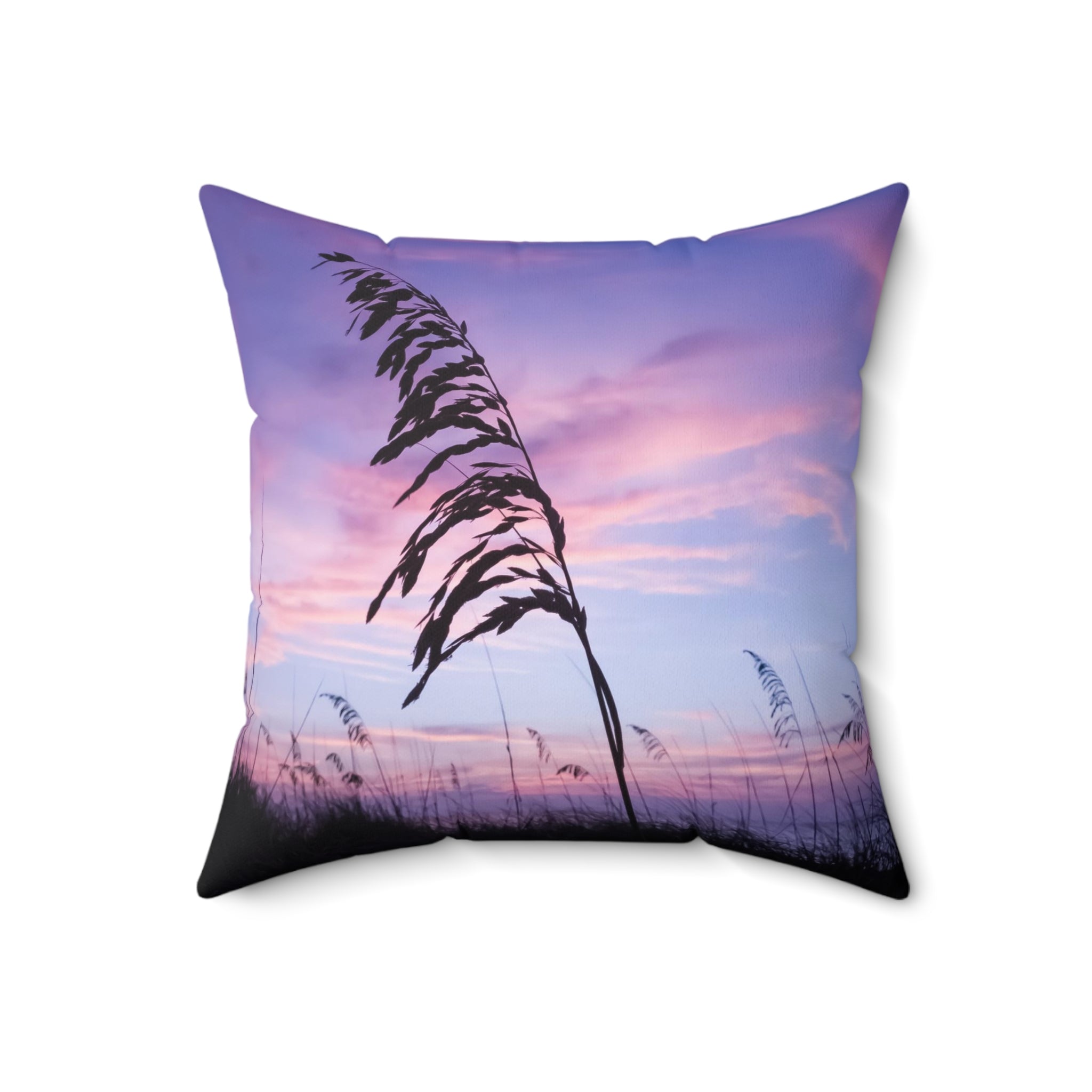 Love Creation . Pastel Sky Throw Pillow, Cozy Decorative Cushion for Living Room, Boho Home Decor, Gift for Housewarming, Beach House Accent