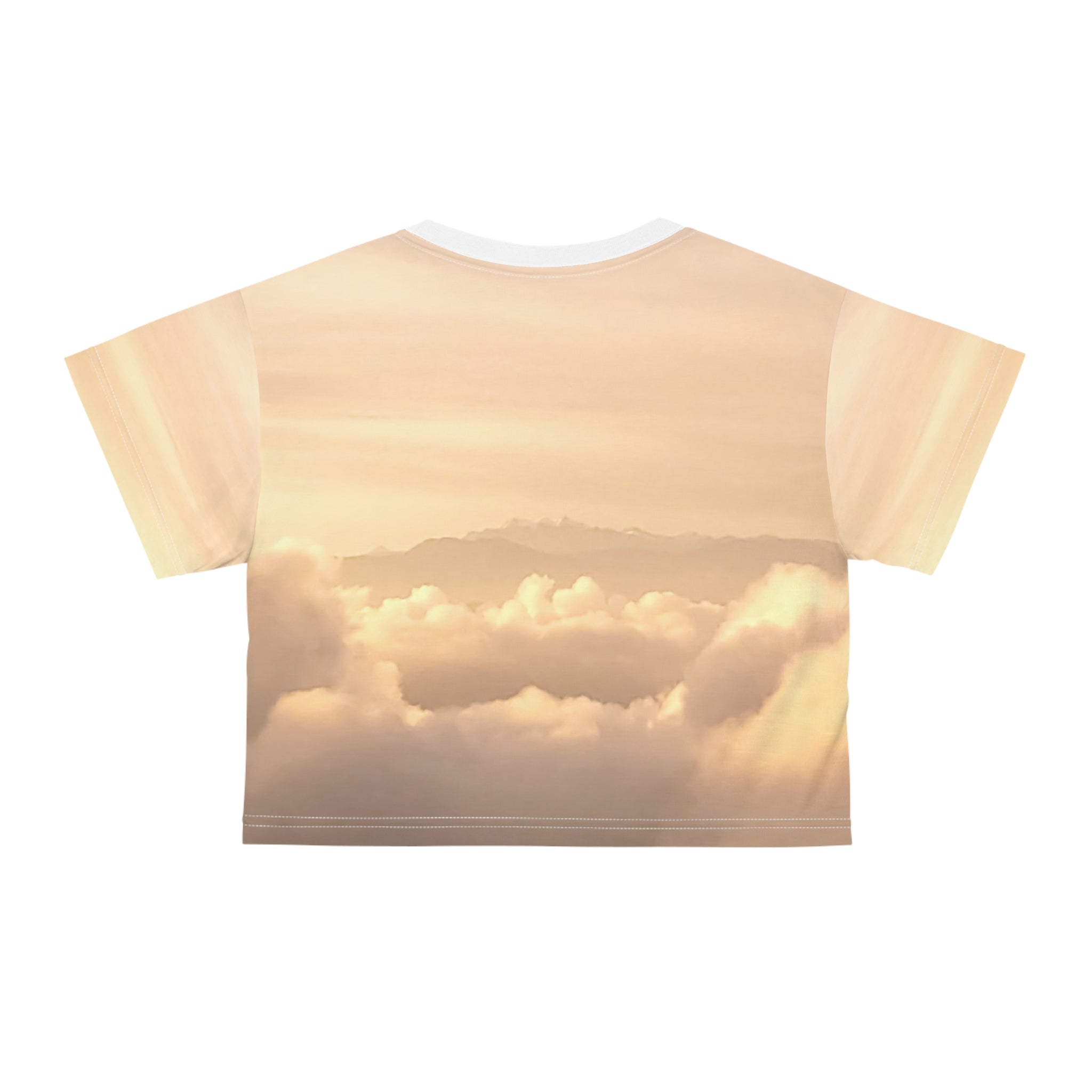 Raise Above . Cloud Dream Crop Tee - AOP