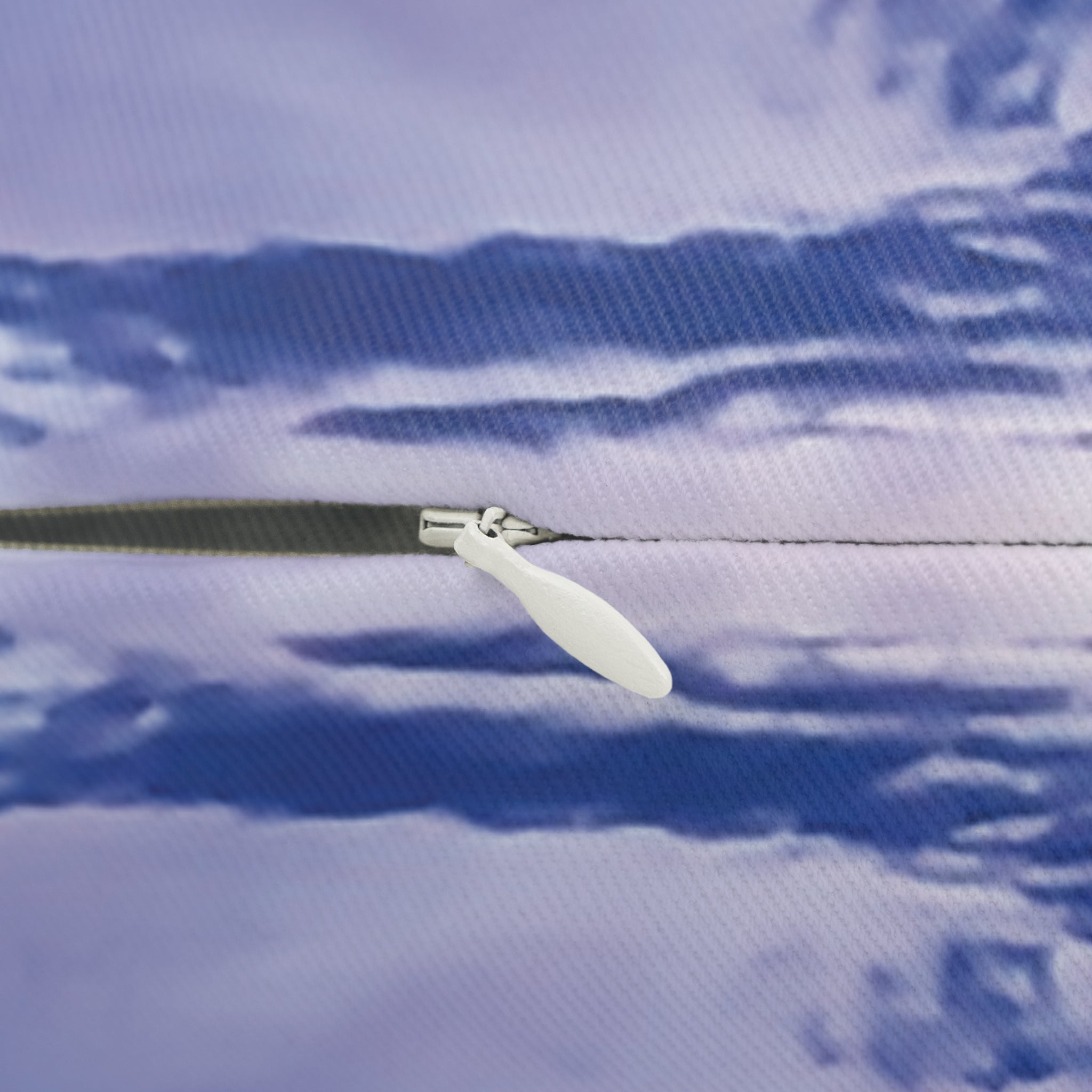 Power Alignment - Serene Blue Sky Lumbar Pillow