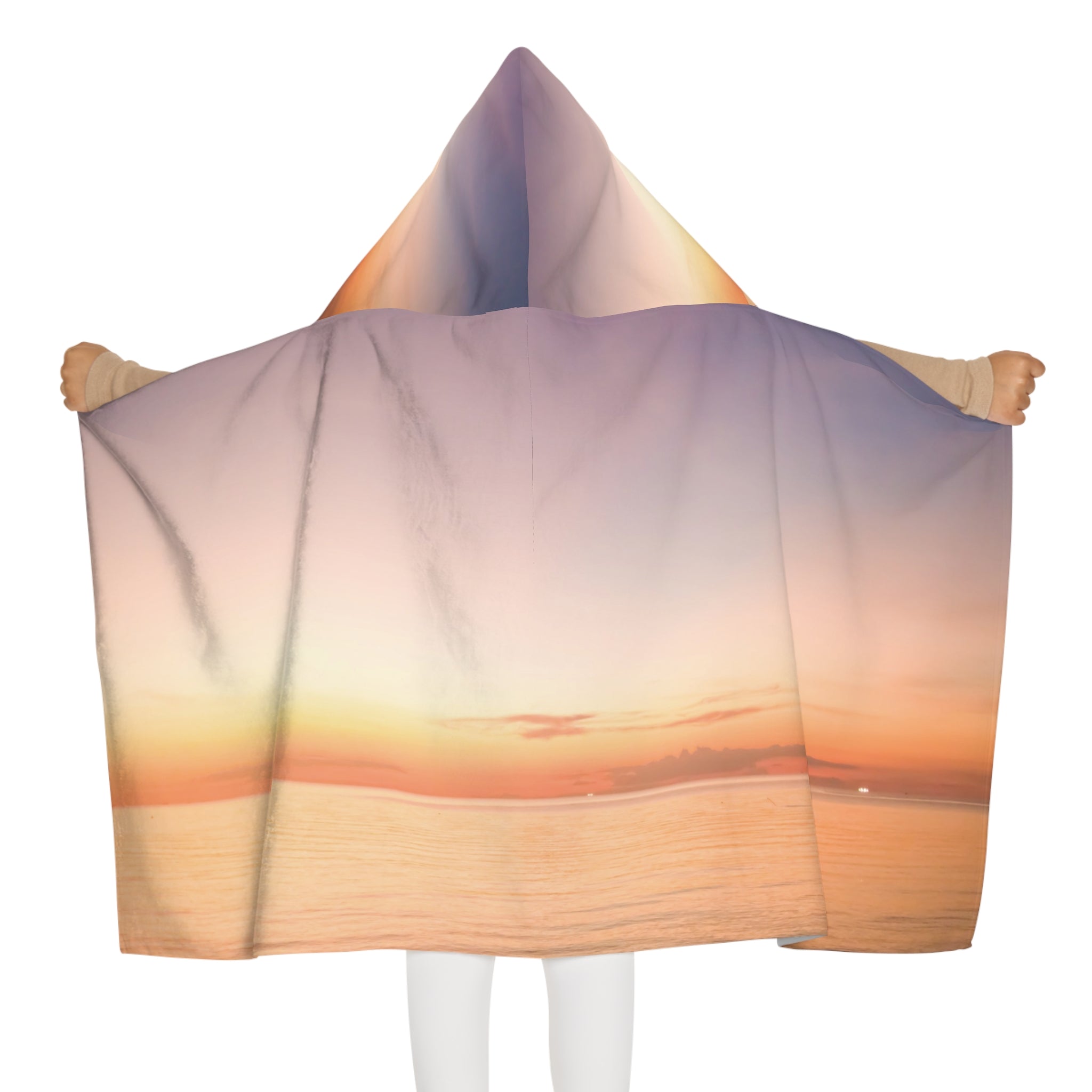 Wisdom Manifestation - Youth Hooded Towel - Design for Fun After-Bath Moments
