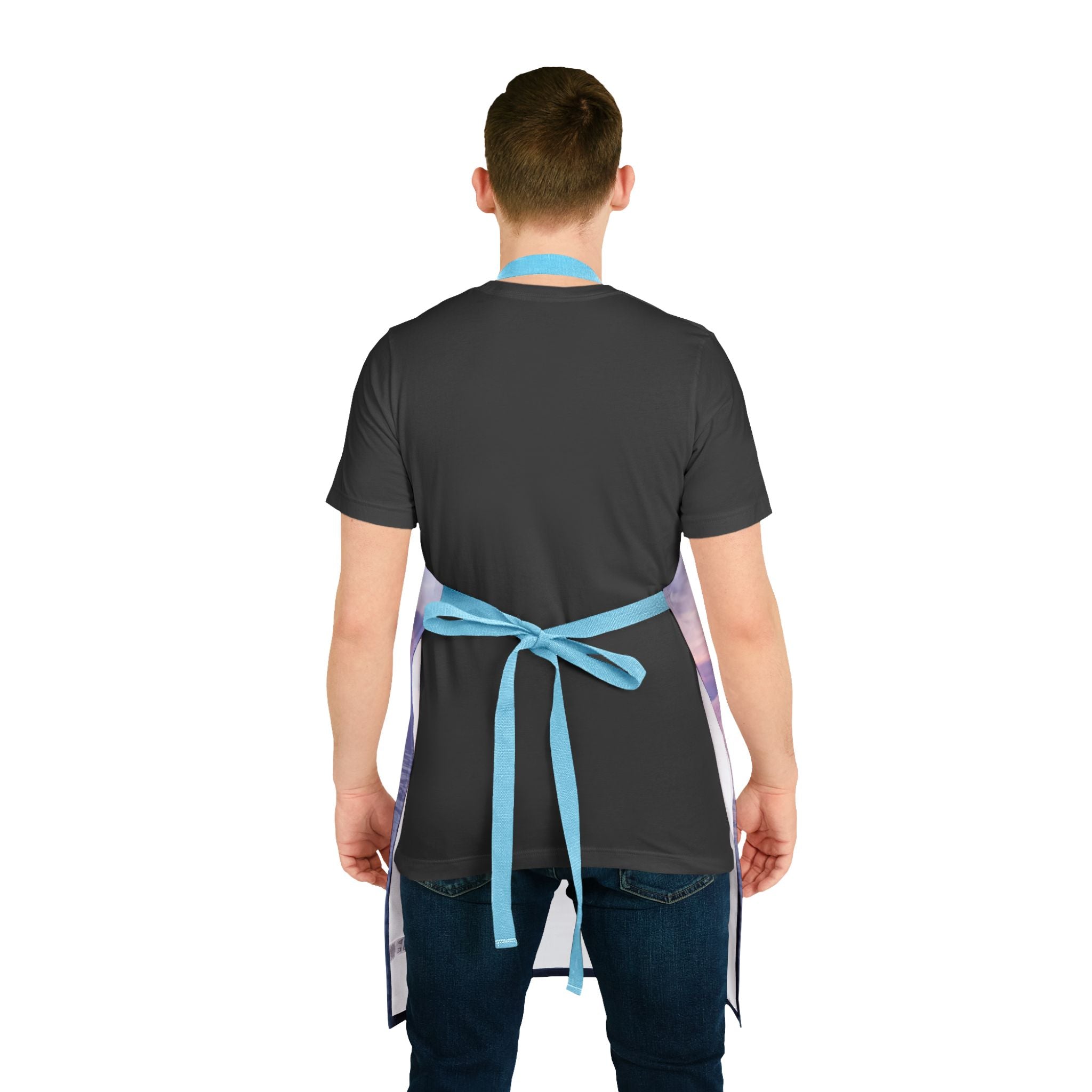 Power Connection . Sunset Sky Apron with 5-Color Straps
