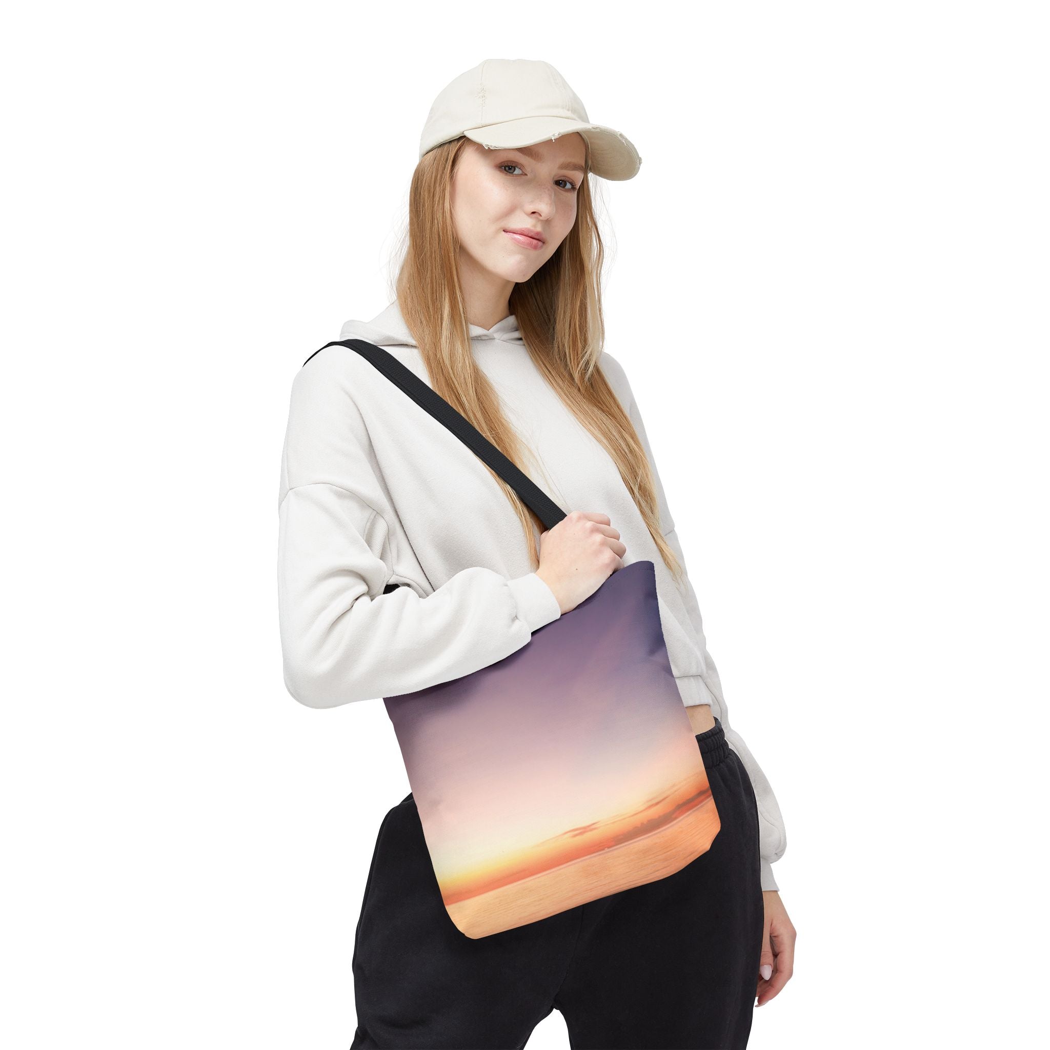 Wisdom Manifestation . Dreamy Sunset Tote Bag