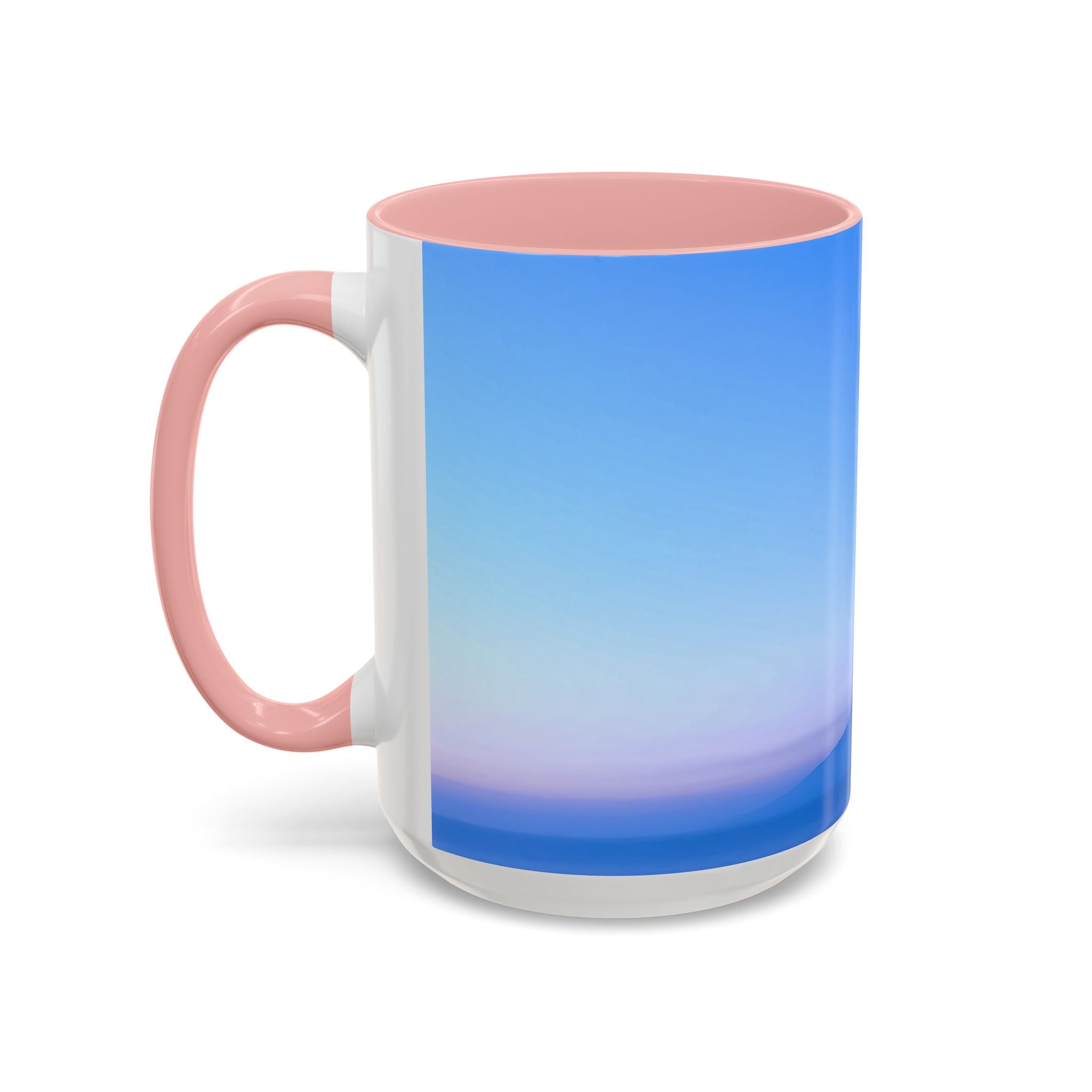 Power Activation . Sunset Sky Accent Coffee Mug - Perfect for Cozy Mornings and Relaxing Evenings