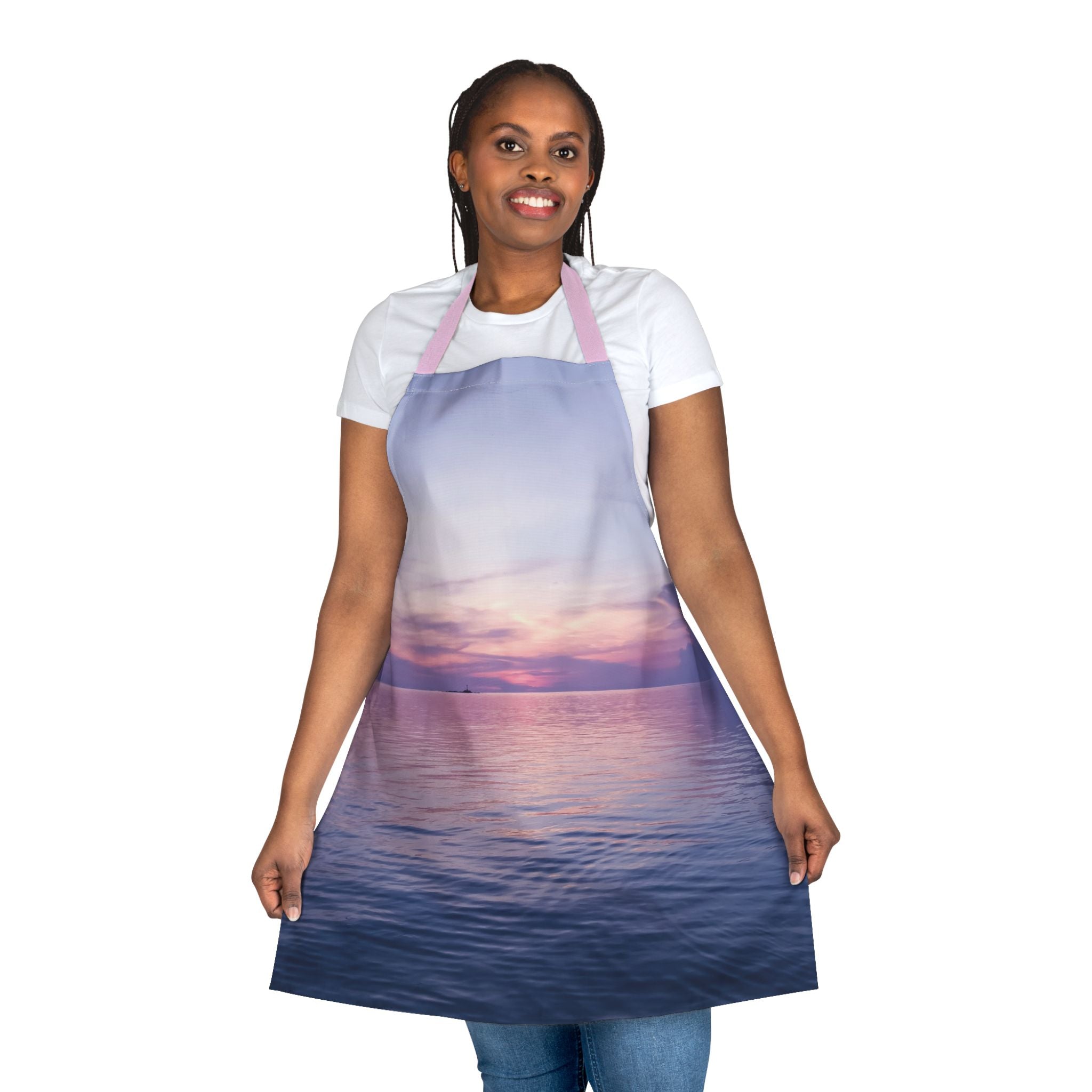 Power Connection . Sunset Sky Apron with 5-Color Straps