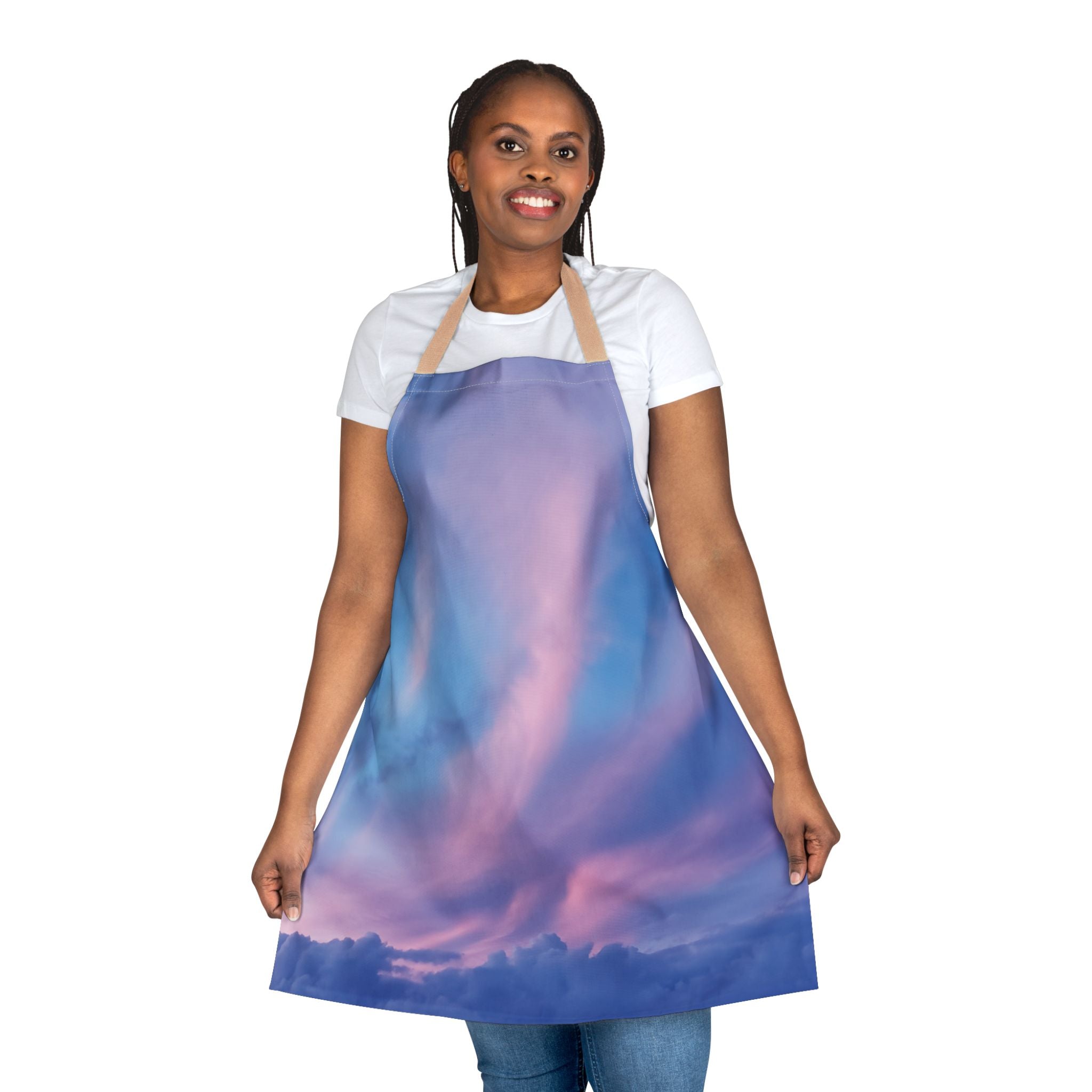 Power Manifestation . Sunset Sky Apron with 5-Color Straps