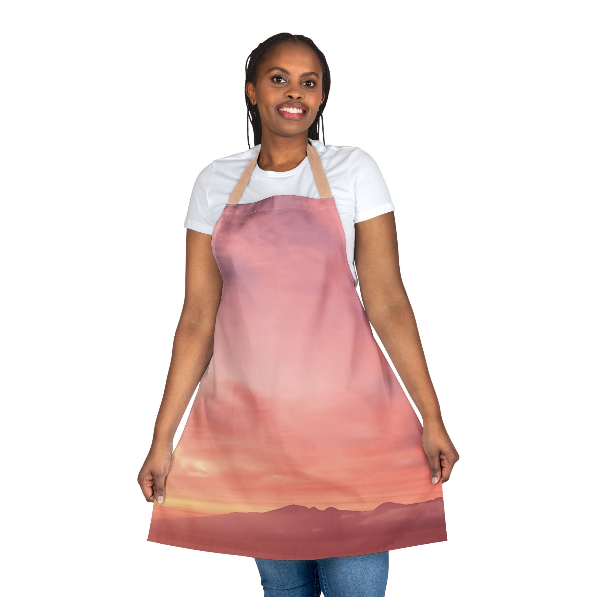 Love Embodiment . Sunset Sky Apron with 5-Color Straps