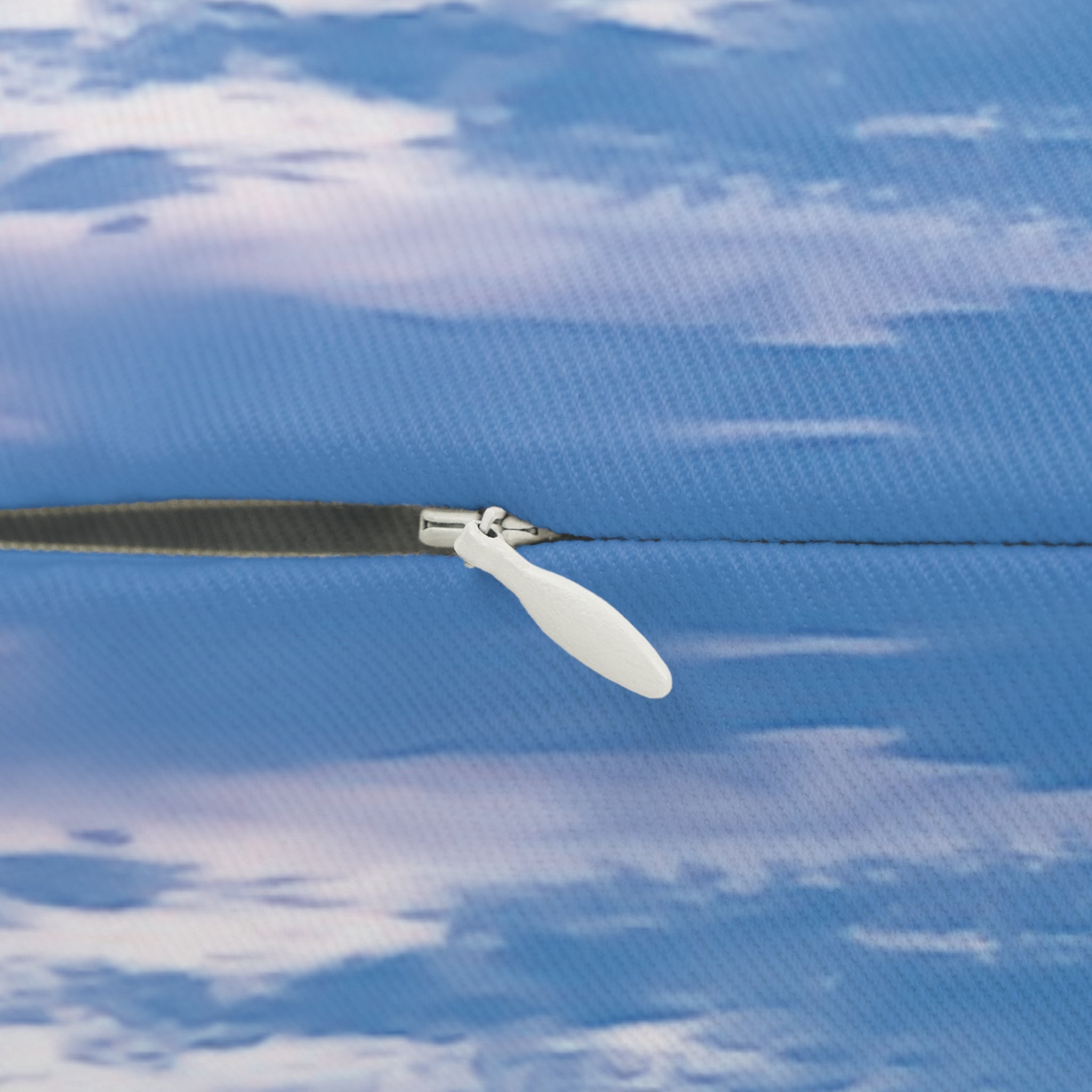 Power Creation - Serene Blue Sky Lumbar Pillow