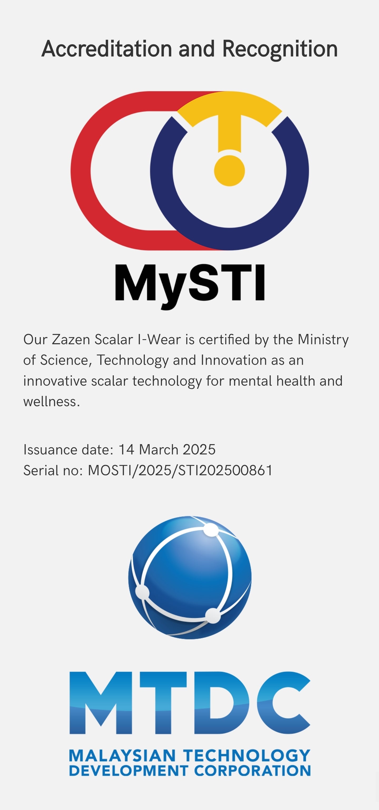 Scalarwave Sleep Device