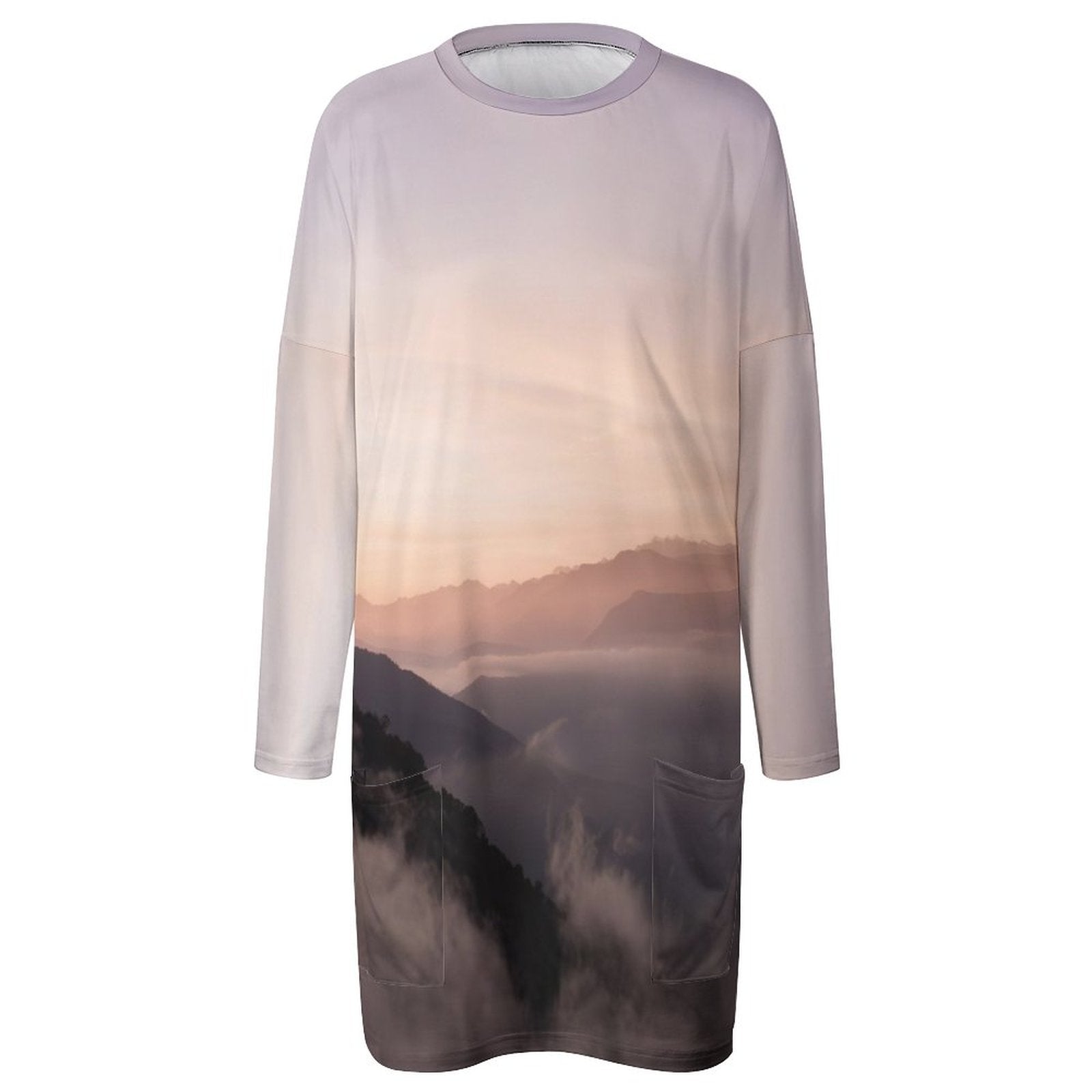 Wisdom Creation . Long Sleeve T-Shirts with Pocket