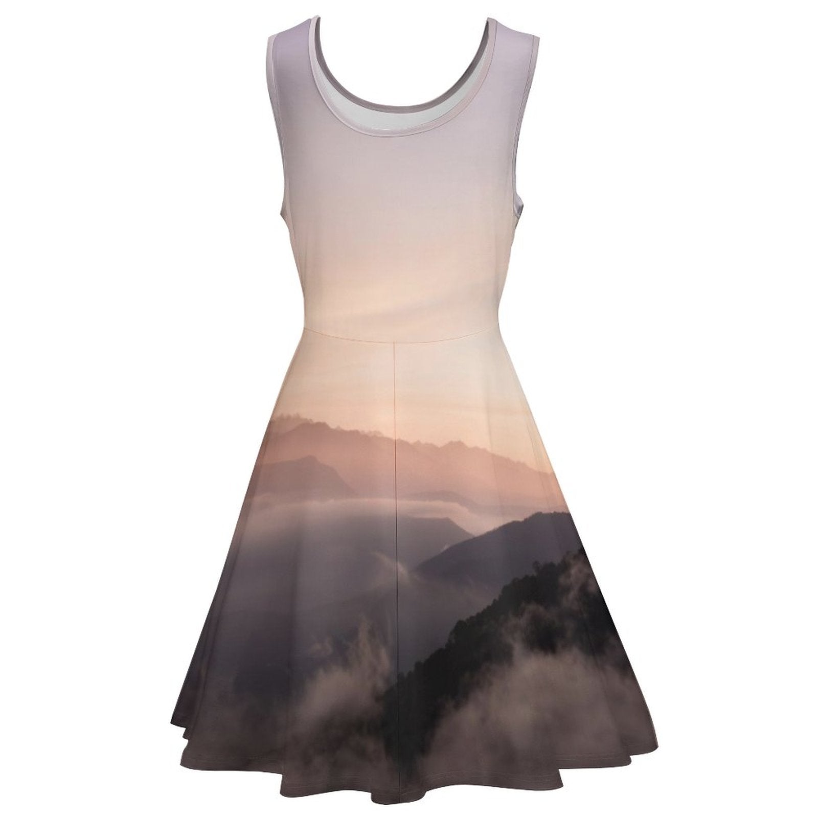 Wisdom Creation . Round Neck Sleeveless Dress